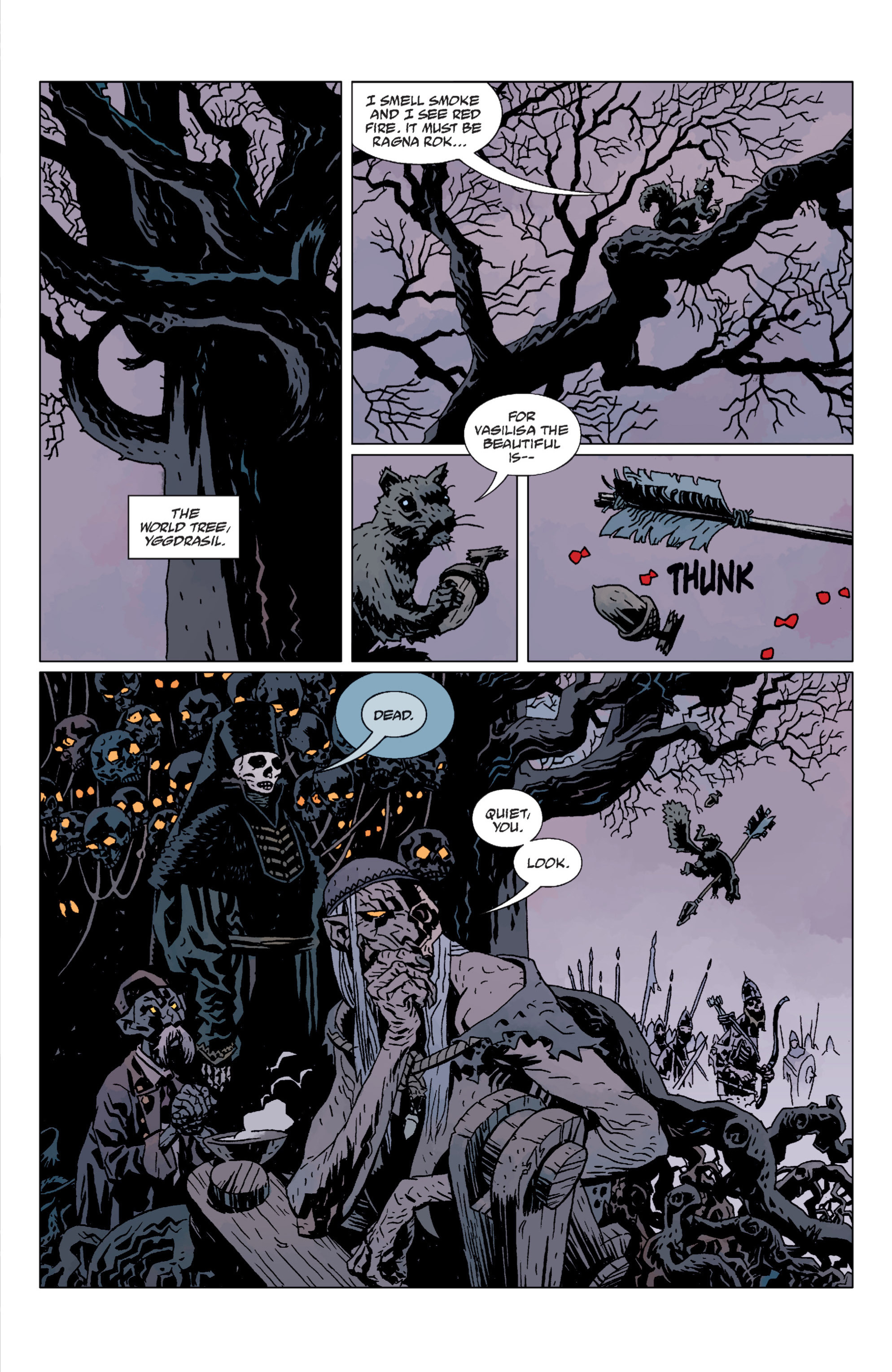 Read online Hellboy comic -  Issue #8 - 115