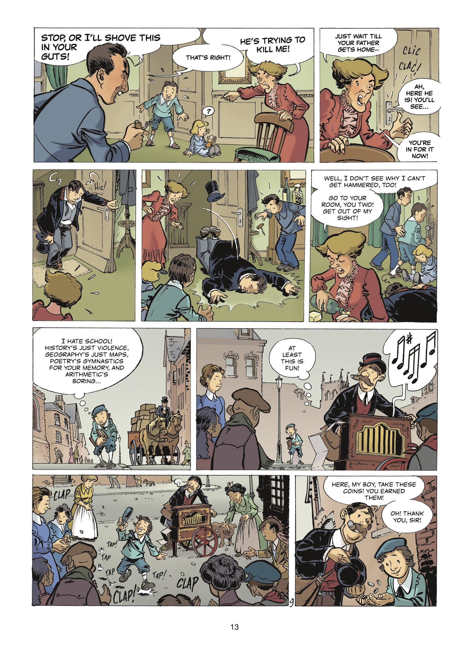 Read online The Stars of History: Charlie Chaplin comic -  Issue # TPB - 11