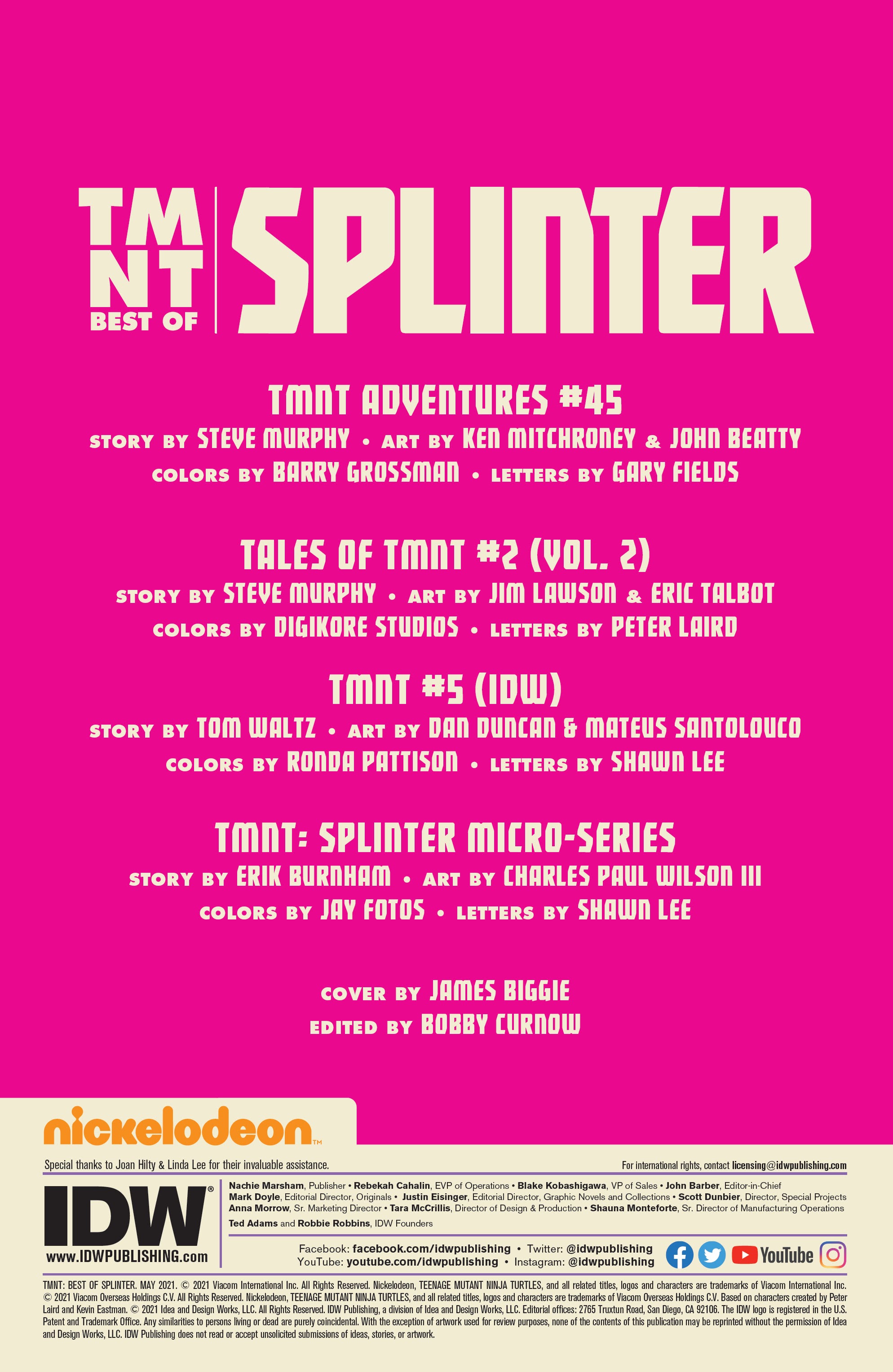 Read online Teenage Mutant Ninja Turtles: Best Of comic -  Issue # Splinter - 2