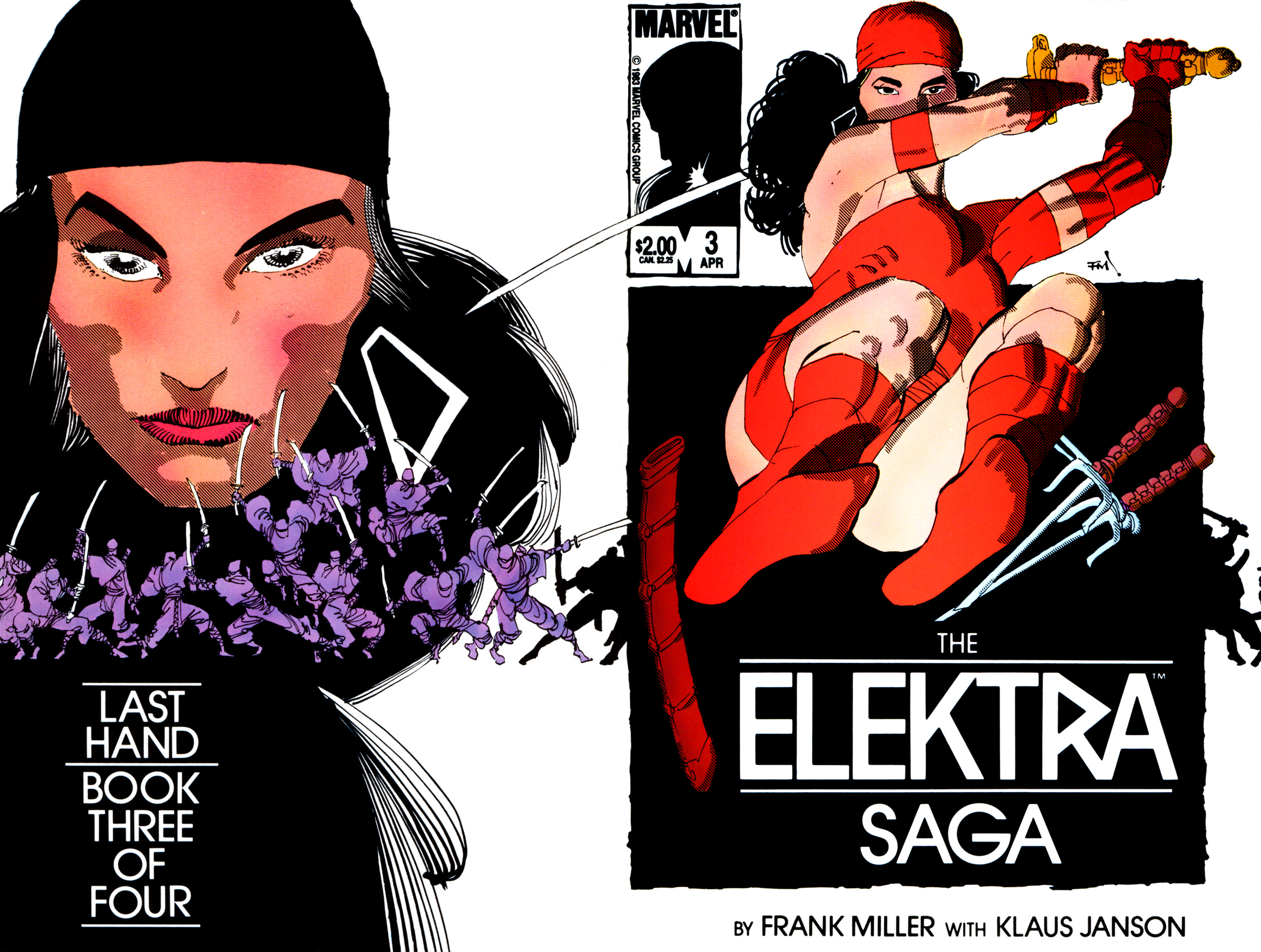 Read online The Elektra Saga comic -  Issue #3 - 1