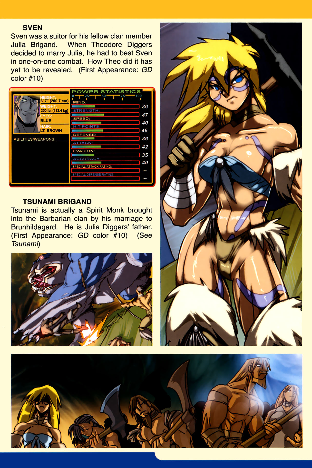 Read online Gold Digger Sourcebook: The Official Handbook of the GD Universe comic -  Issue #2 - 4