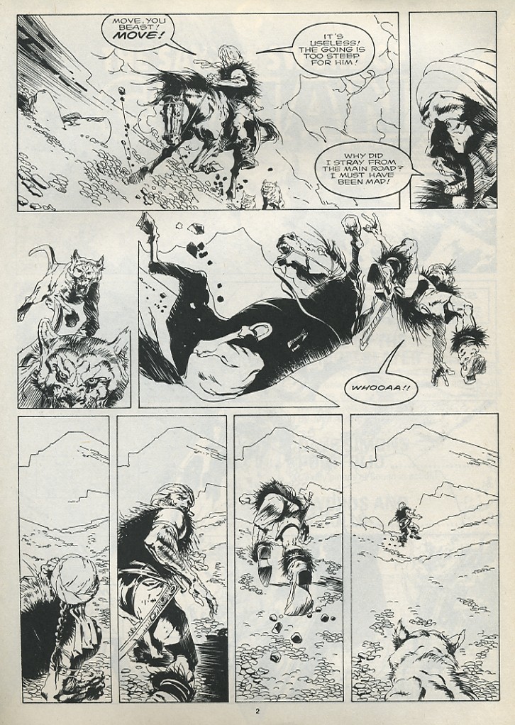 Read online The Savage Sword Of Conan comic -  Issue #175 - 4