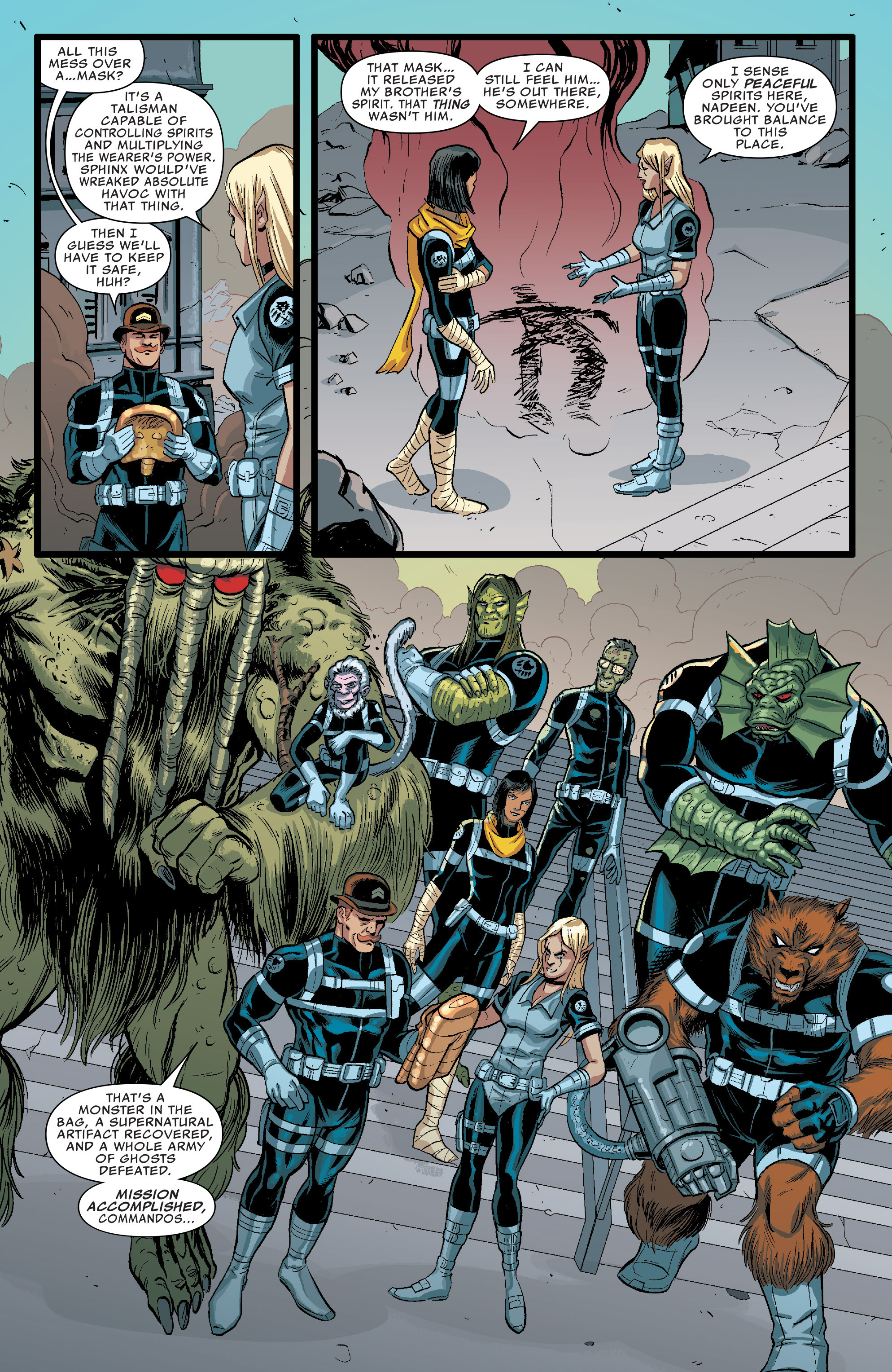 Read online Howling Commandos of S.H.I.E.L.D.: Monster Squad comic -  Issue # TPB - 124