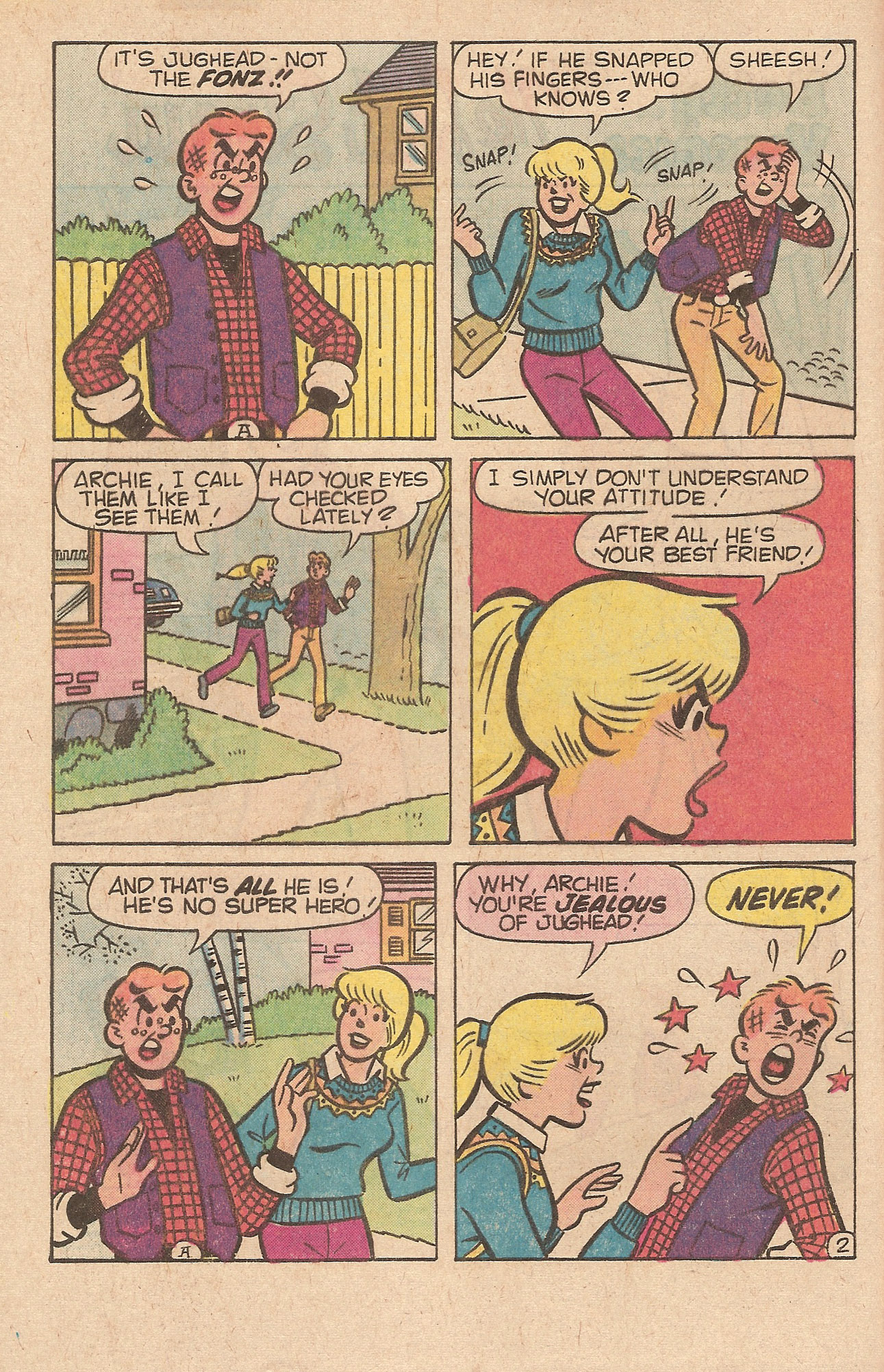 Read online Archie's Girls Betty and Veronica comic -  Issue #306 - 4