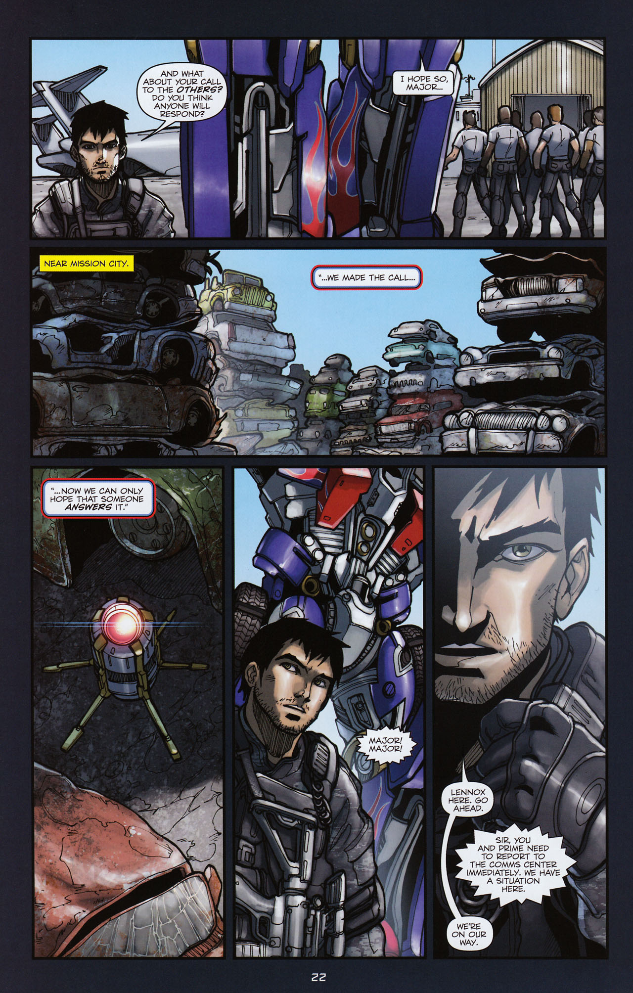 Read online Transformers: Alliance comic -  Issue #3 - 23
