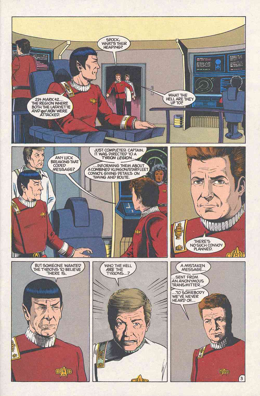 Read online Star Trek (1989) comic -  Issue #18 - 4