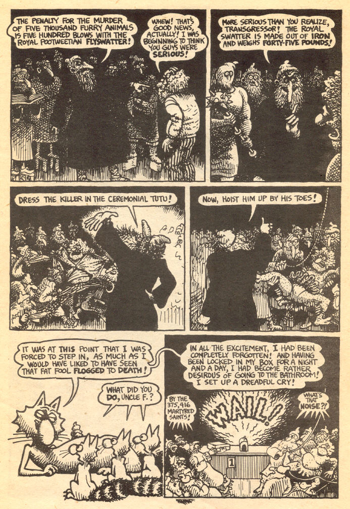 Read online Adventures of Fat Freddy's Cat comic -  Issue #5 - 8