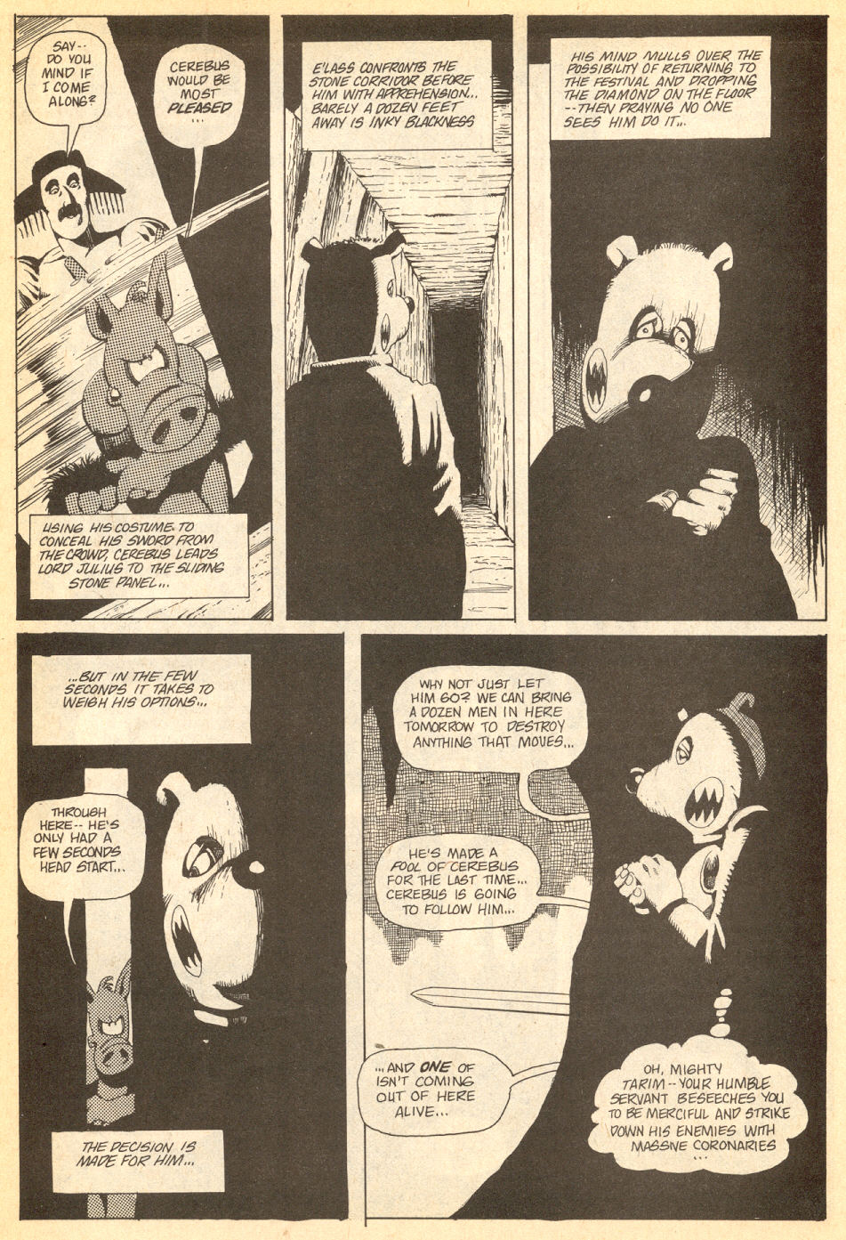 Read online Cerebus comic -  Issue #16 - 16