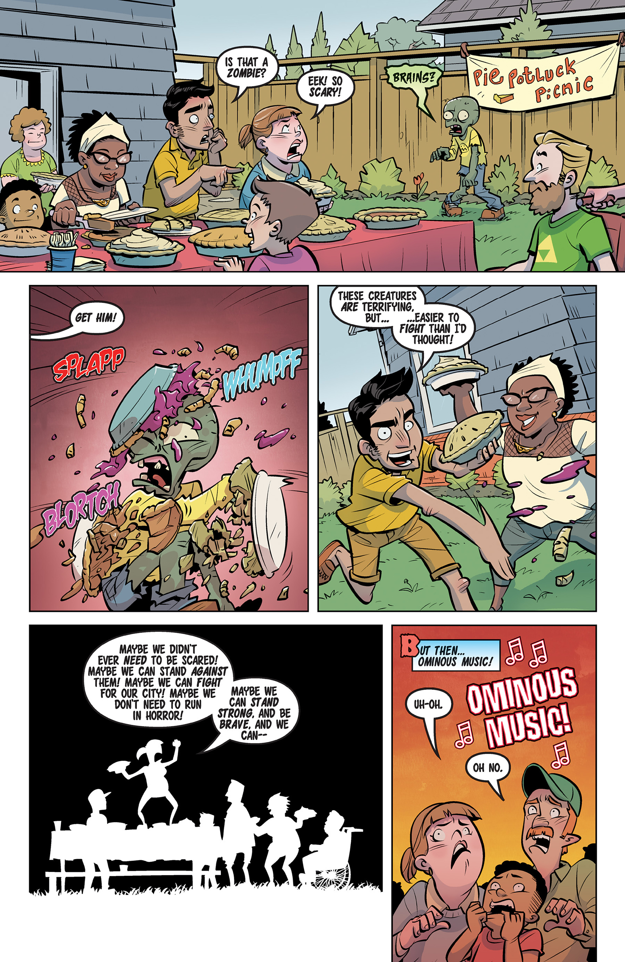Read online Plants vs. Zombies: Petal to the Metal comic -  Issue #9 - 3