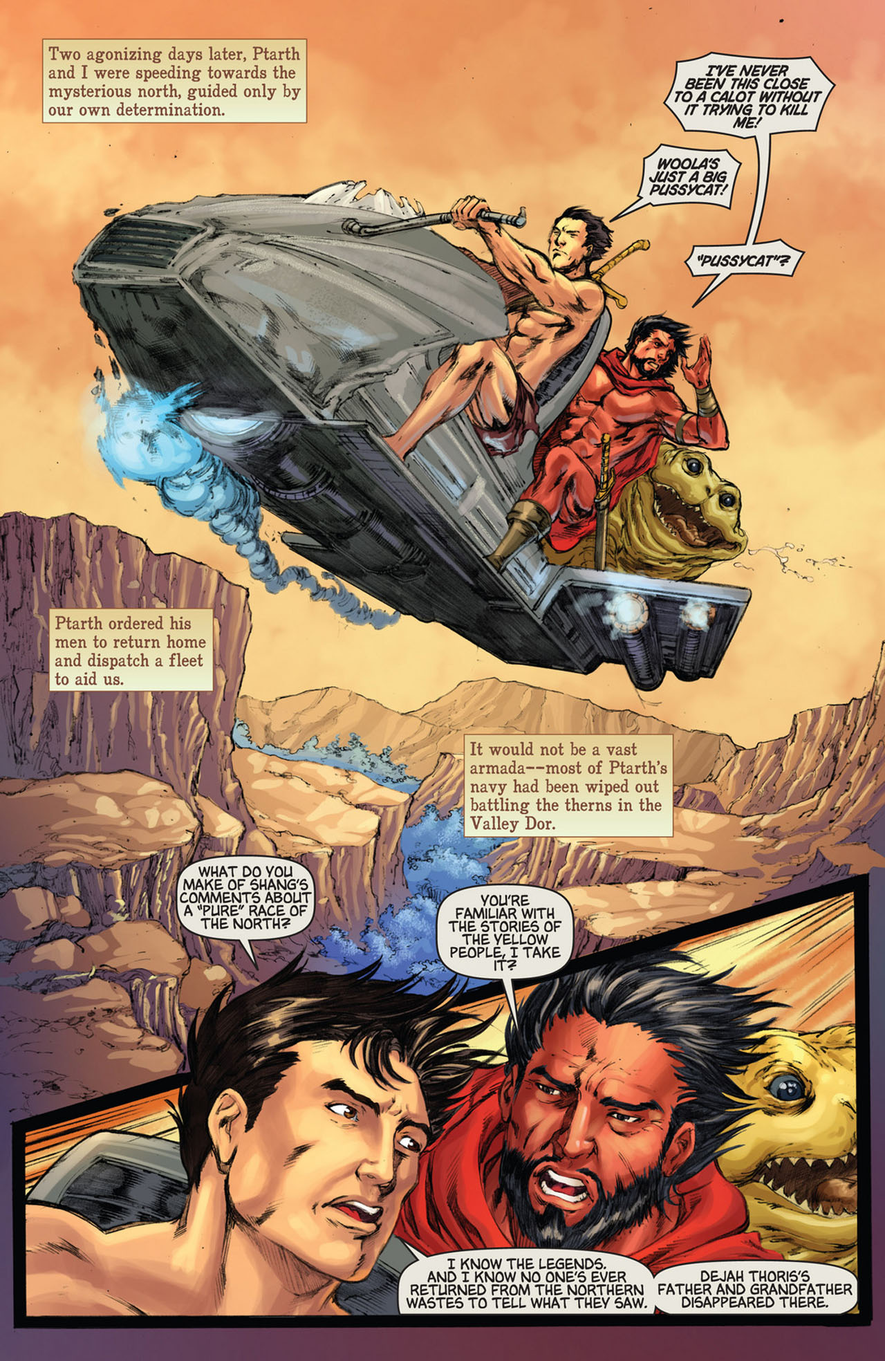 Read online Warlord of Mars comic -  Issue #22 - 23