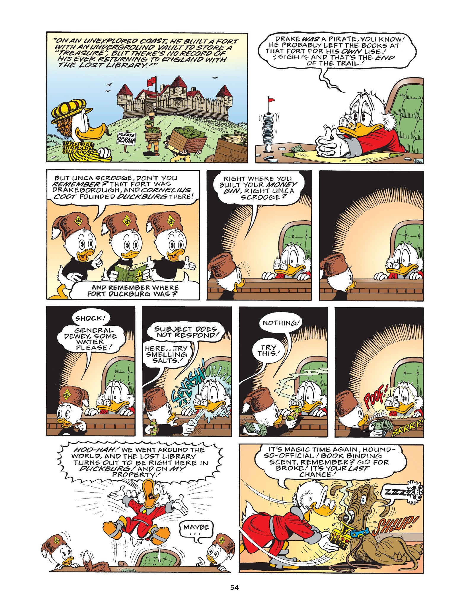 Read online Walt Disney Uncle Scrooge and Donald Duck: The Don Rosa Library comic -  Issue # TPB 5 (Part 1) - 55
