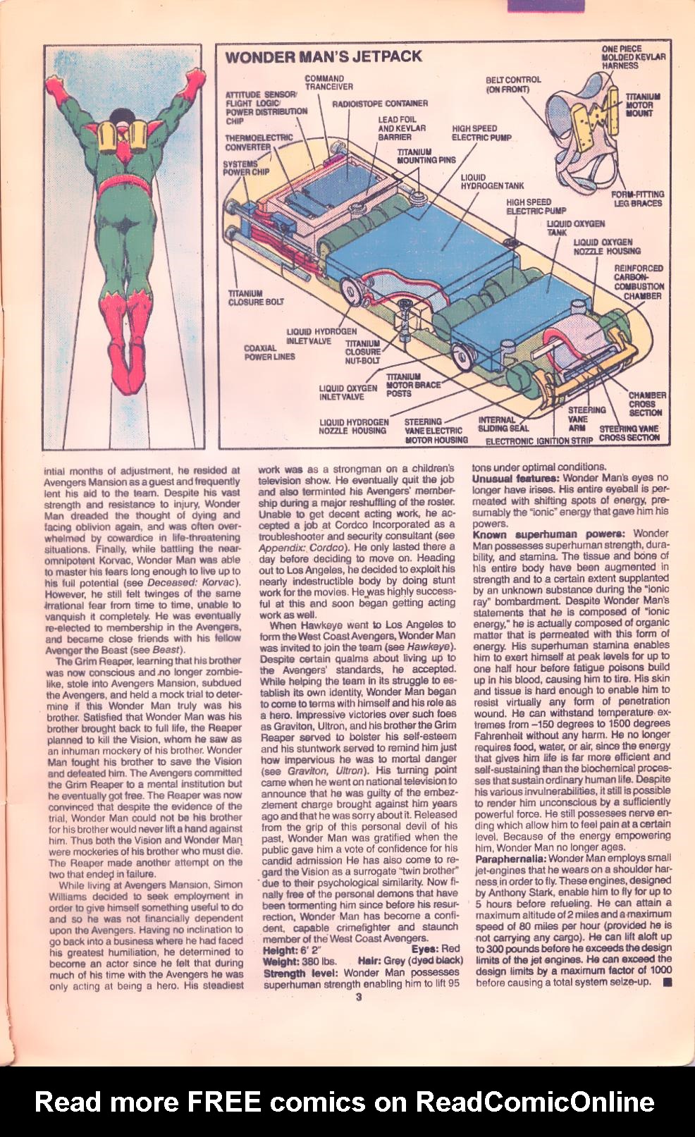 Read online The Official Handbook of the Marvel Universe Deluxe Edition comic -  Issue #15 - 5