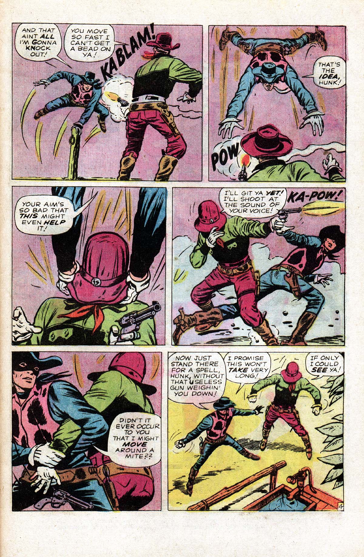 Read online The Mighty Marvel Western comic -  Issue #38 - 22