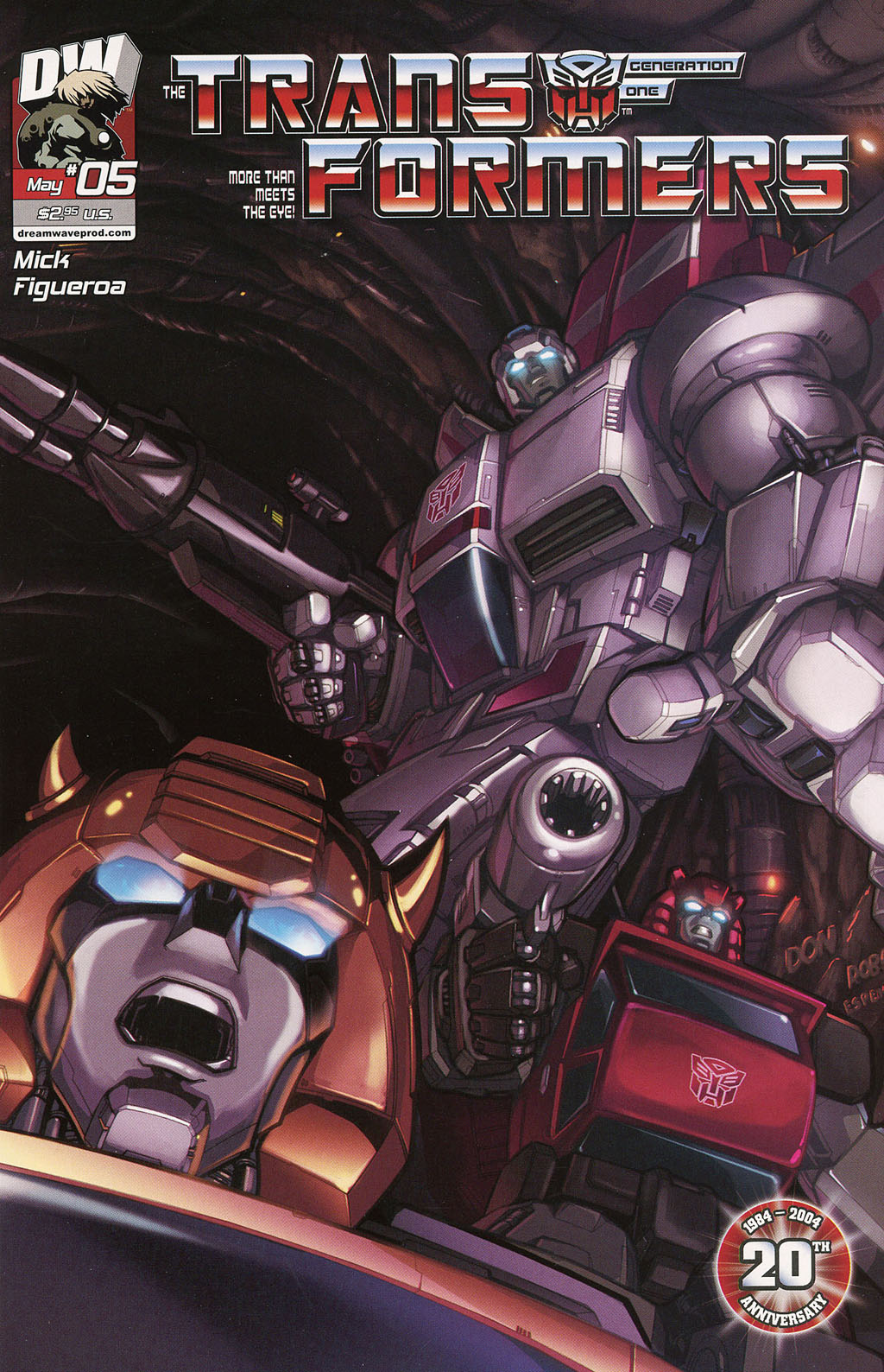 Read online Transformers: Generation 1 (2004) comic -  Issue #5 - 1
