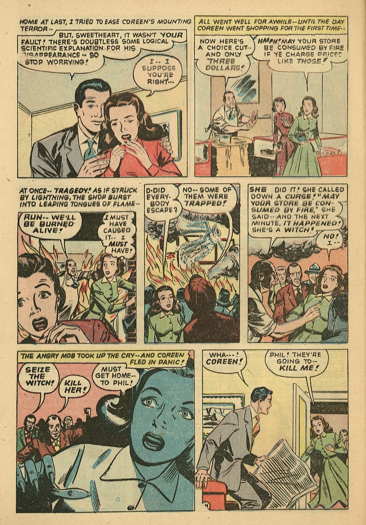 Read online Adventures Into The Unknown comic -  Issue #44 - 30