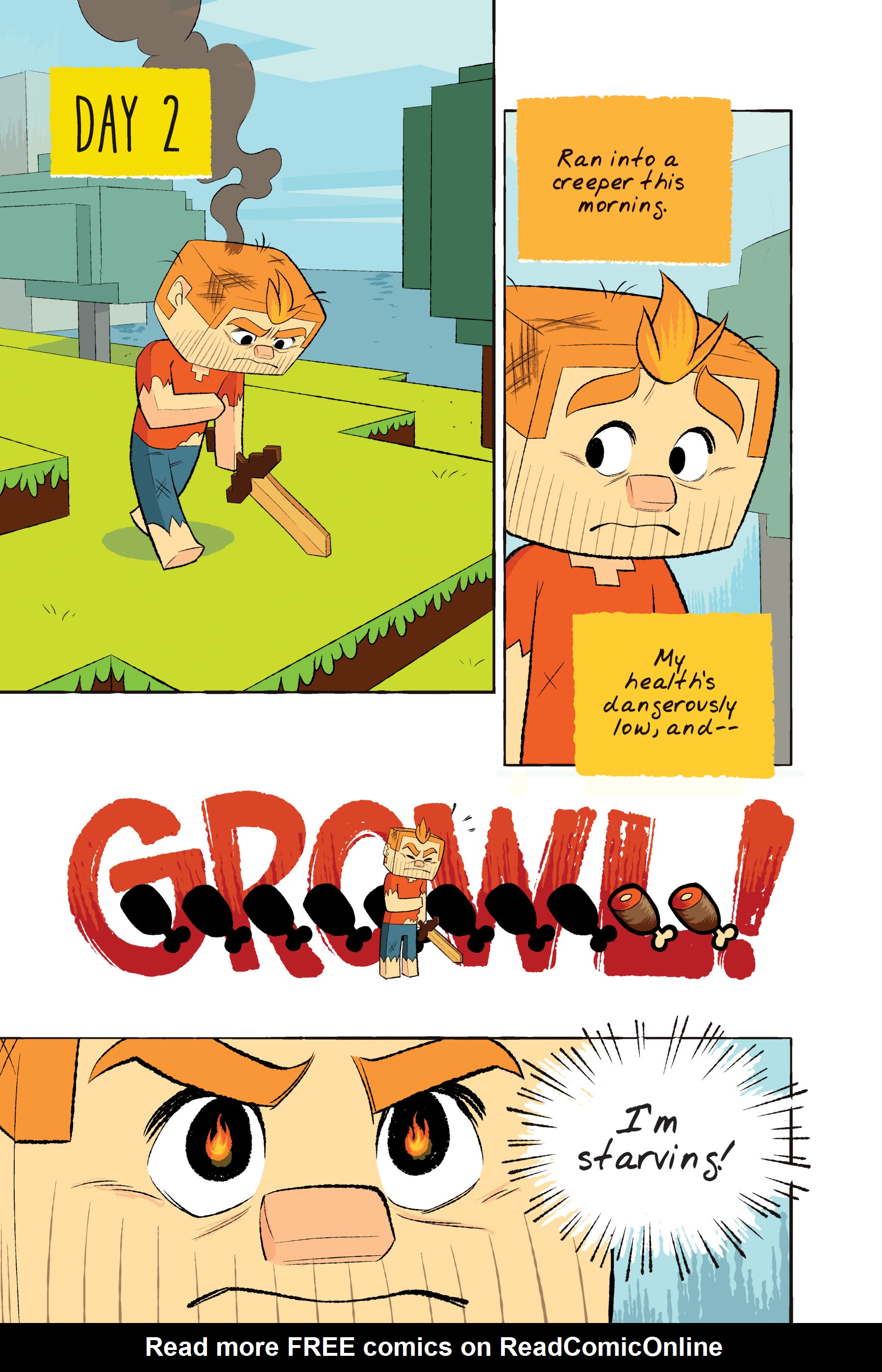 Read online Minecraft: Stories From the Overworld comic -  Issue # TPB - 59