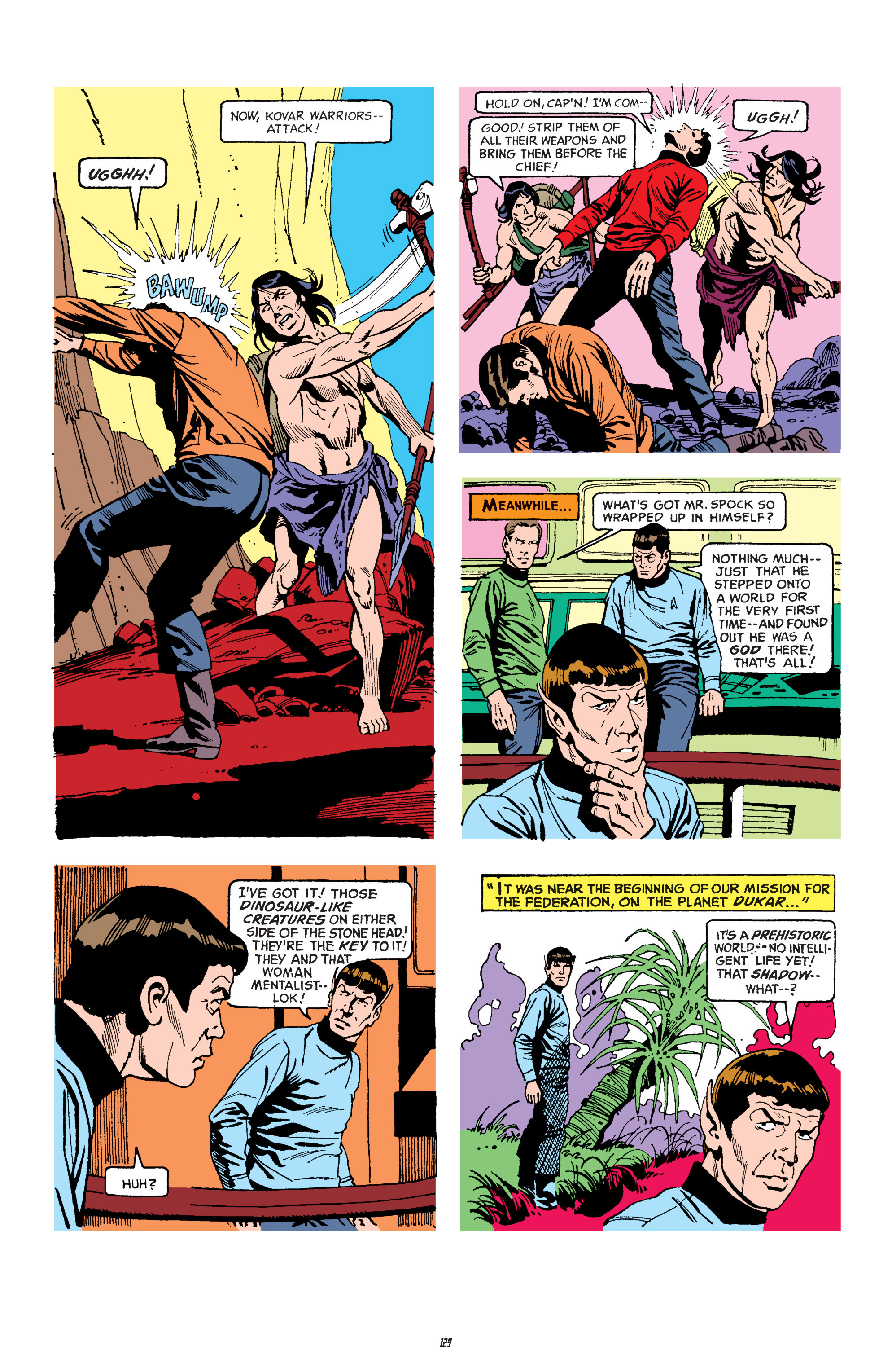 Read online Star Trek Archives comic -  Issue # TPB 3 - 129