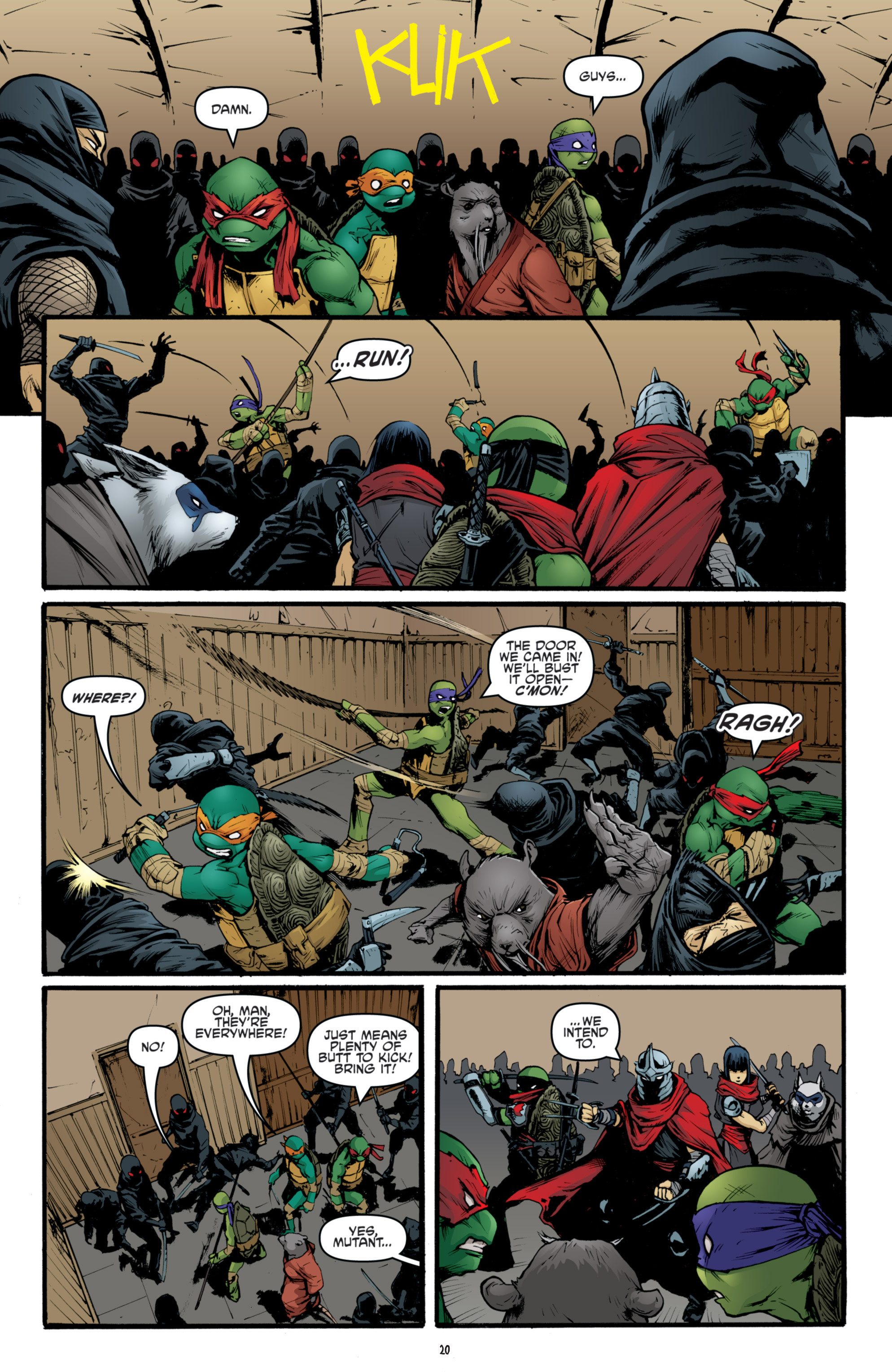 Read online Teenage Mutant Ninja Turtles (2011) comic -  Issue #24 - 25
