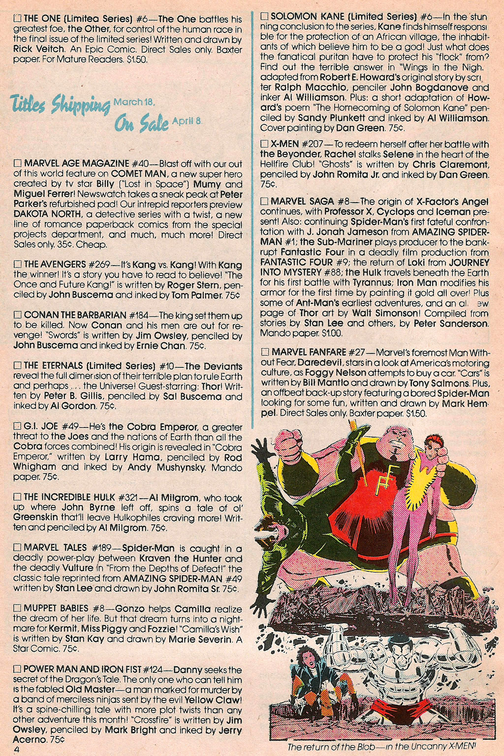 Read online Marvel Age comic -  Issue #39 - 6