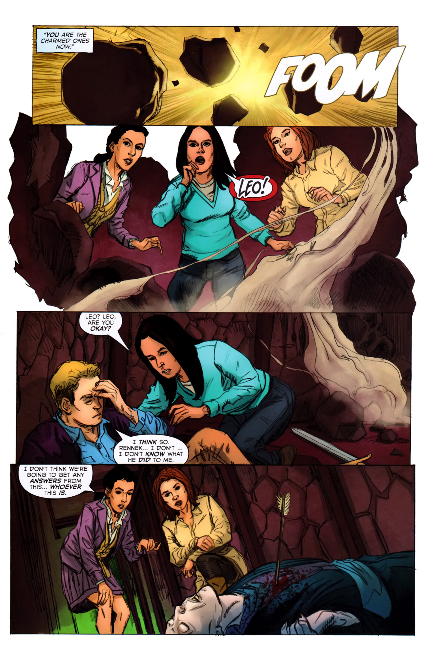 Read online Charmed comic -  Issue #18 - 22