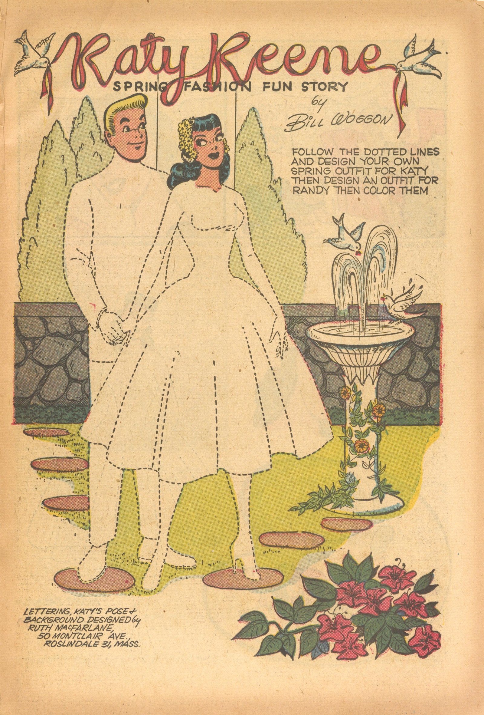 Read online Katy Keene Fashion Book comic -  Issue #16 - 17