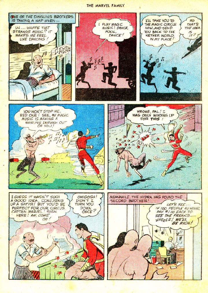 Read online The Marvel Family comic -  Issue #21 - 9