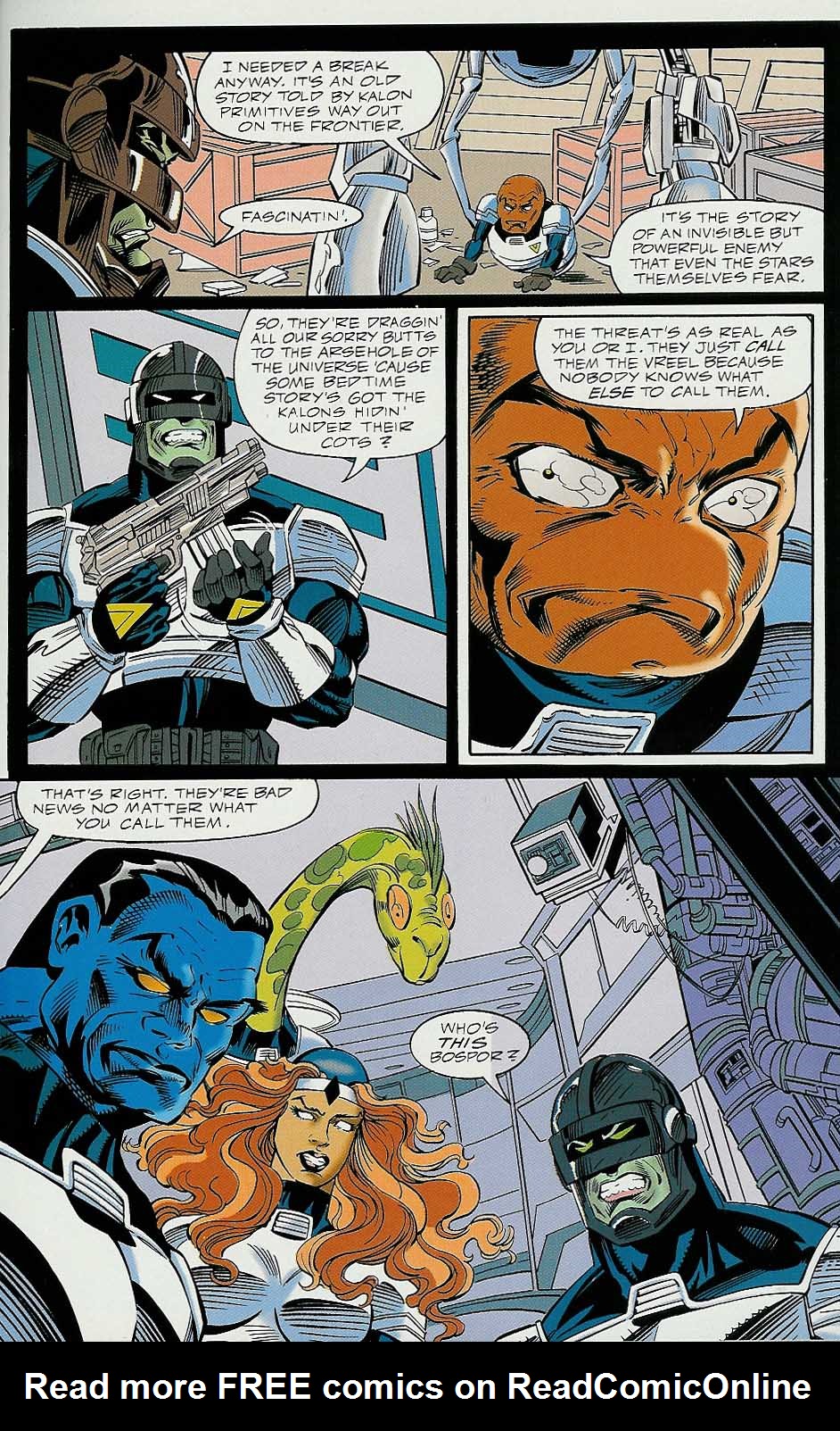 Read online Alien Legion: One Planet at a Time comic -  Issue #1 - 11