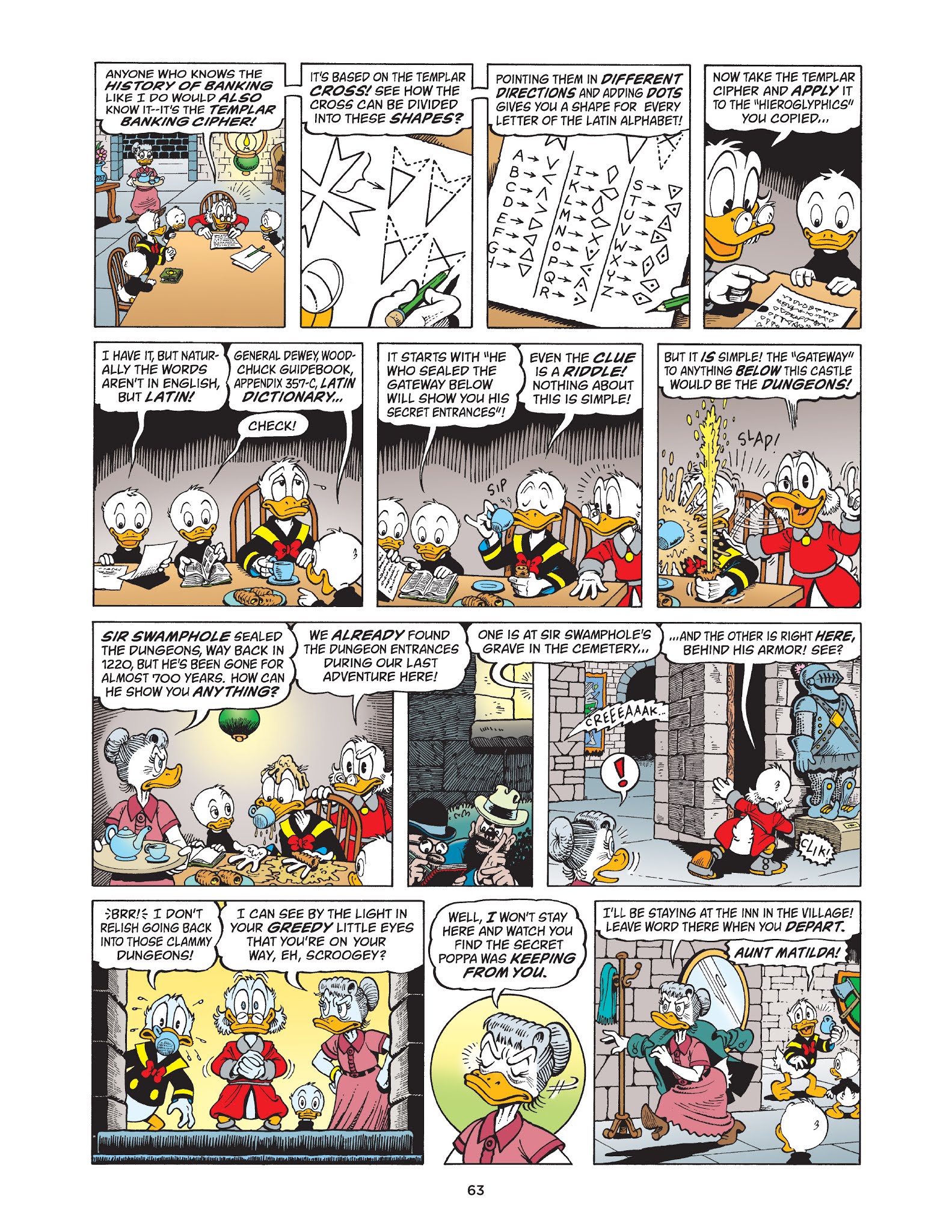 Read online Walt Disney Uncle Scrooge and Donald Duck: The Don Rosa Library comic -  Issue # TPB 10 (Part 1) - 64