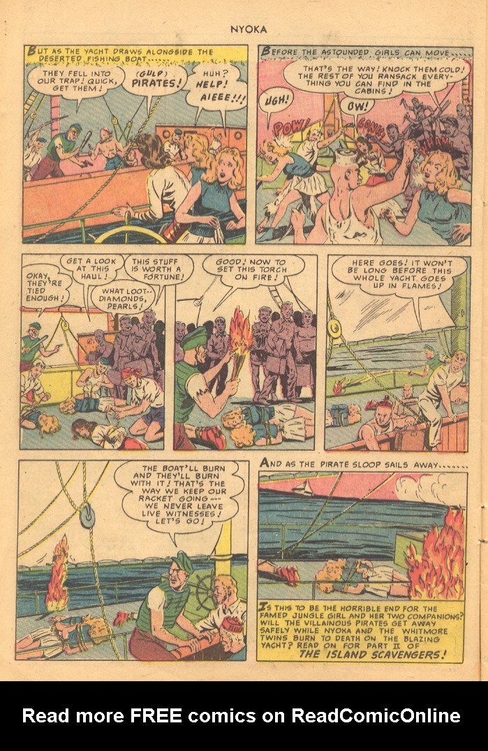 Read online Nyoka the Jungle Girl (1945) comic -  Issue #42 - 8