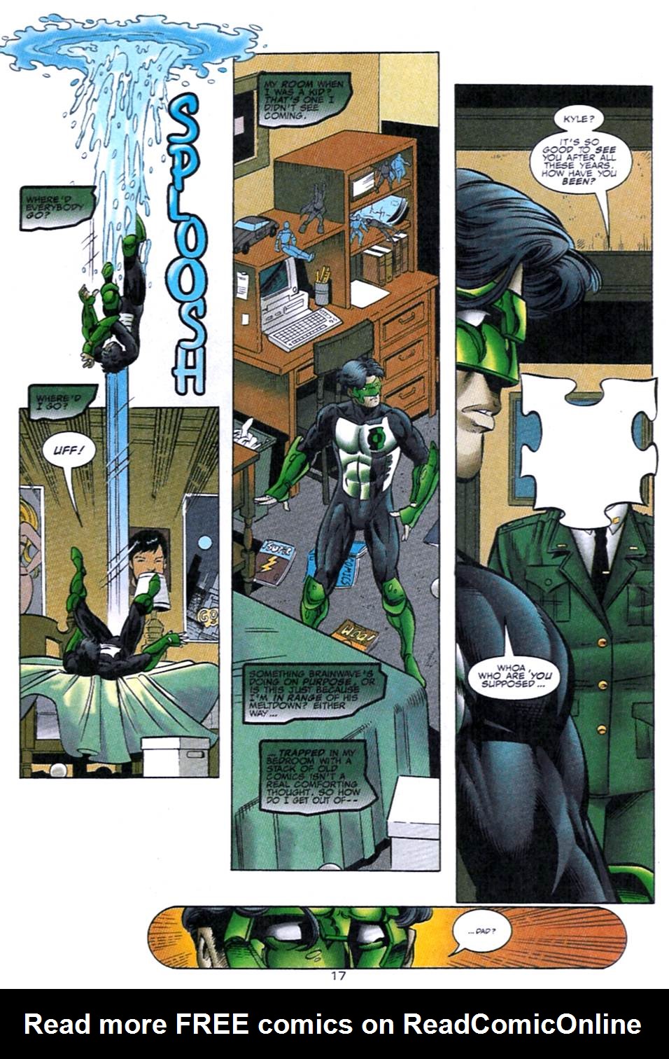 Read online Green Lantern/Sentinel: Heart of Darkness comic -  Issue #1 - 18