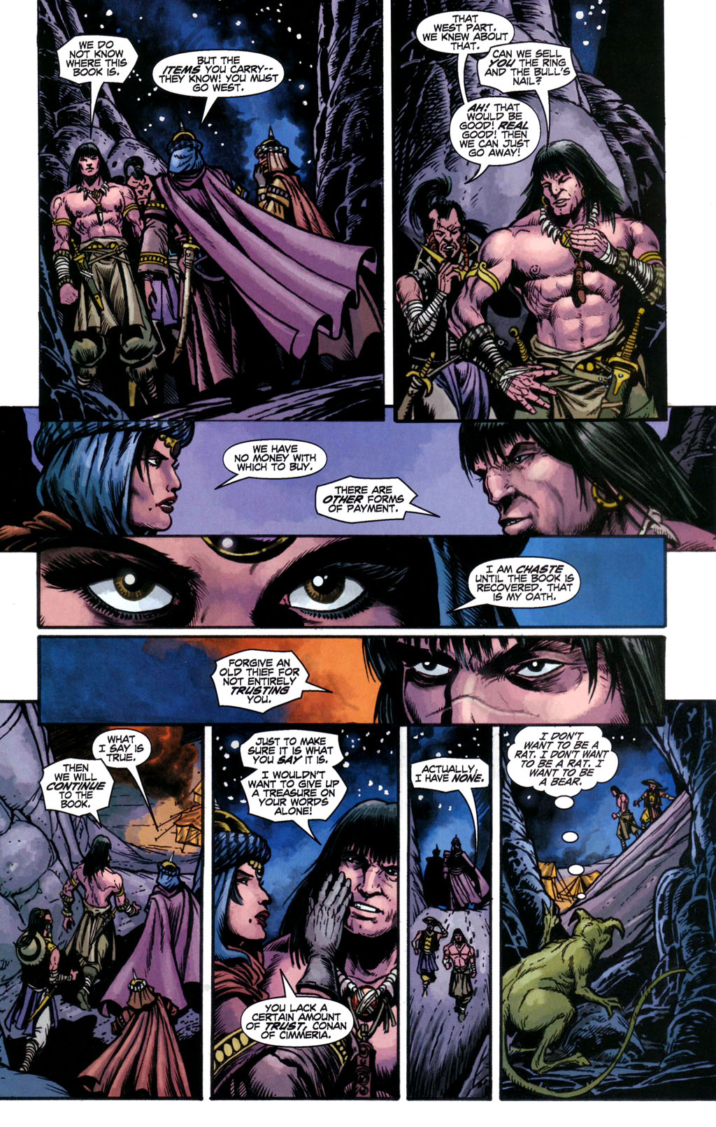 Read online Conan and the Songs of the Dead comic -  Issue #3 - 20