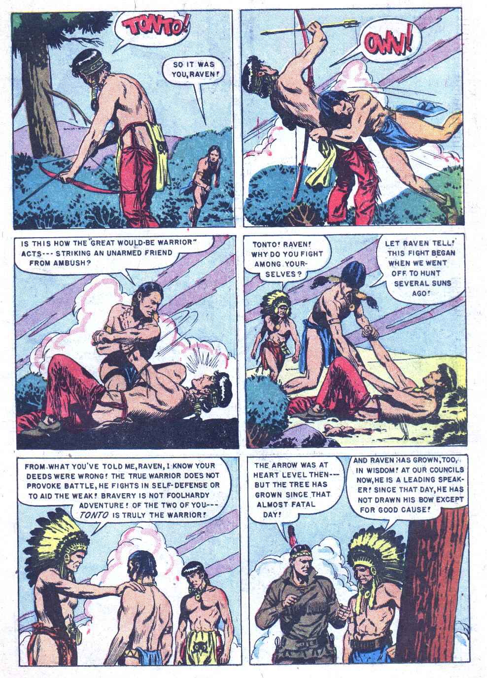 Read online Lone Ranger's Companion Tonto comic -  Issue #14 - 19