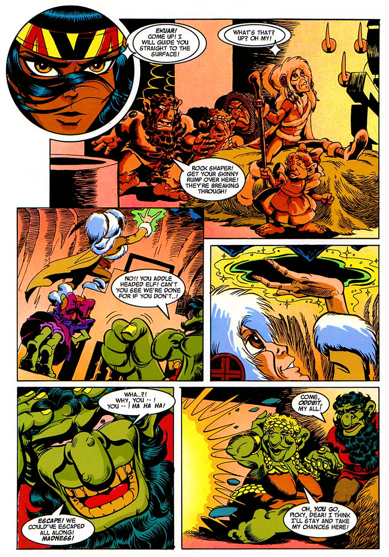 Read online ElfQuest: Kings of the Broken Wheel comic -  Issue #3 - 6