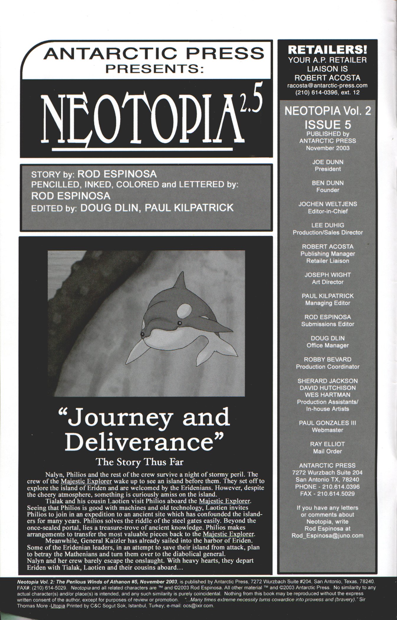 Read online Neotopia Vol. 2: The Perilous Winds of Athanon comic -  Issue #5 - 2