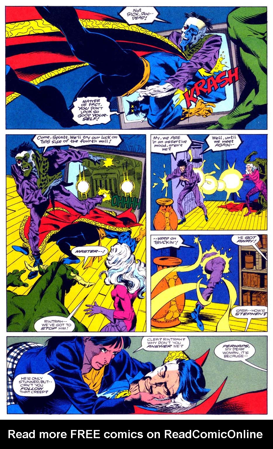 Read online Doctor Strange: Sorcerer Supreme comic -  Issue #38 - 10