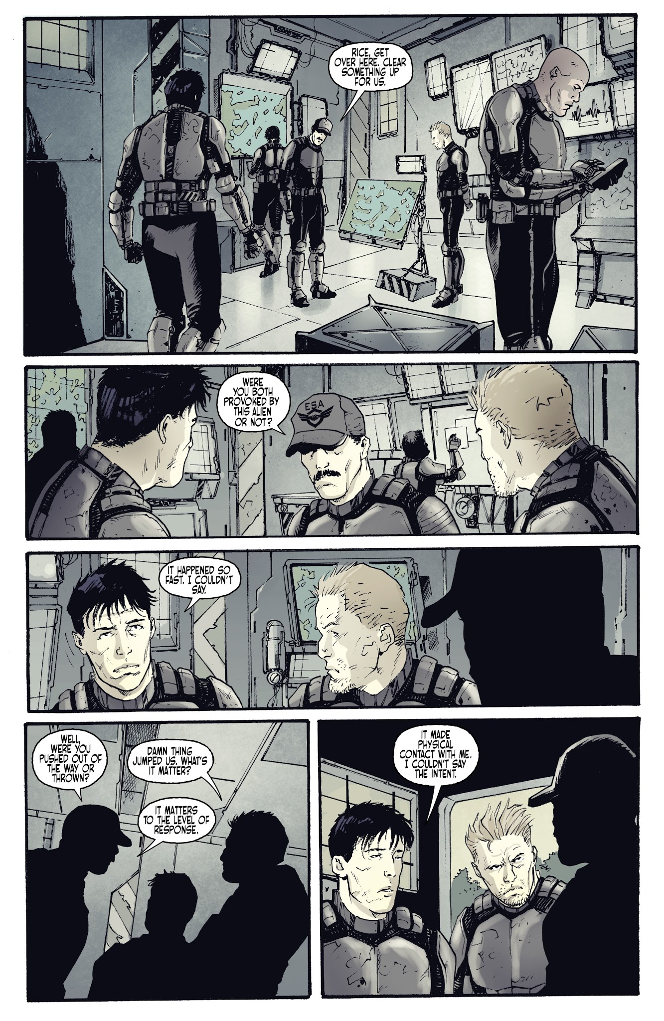 Read online Port of Earth comic -  Issue #3 - 12