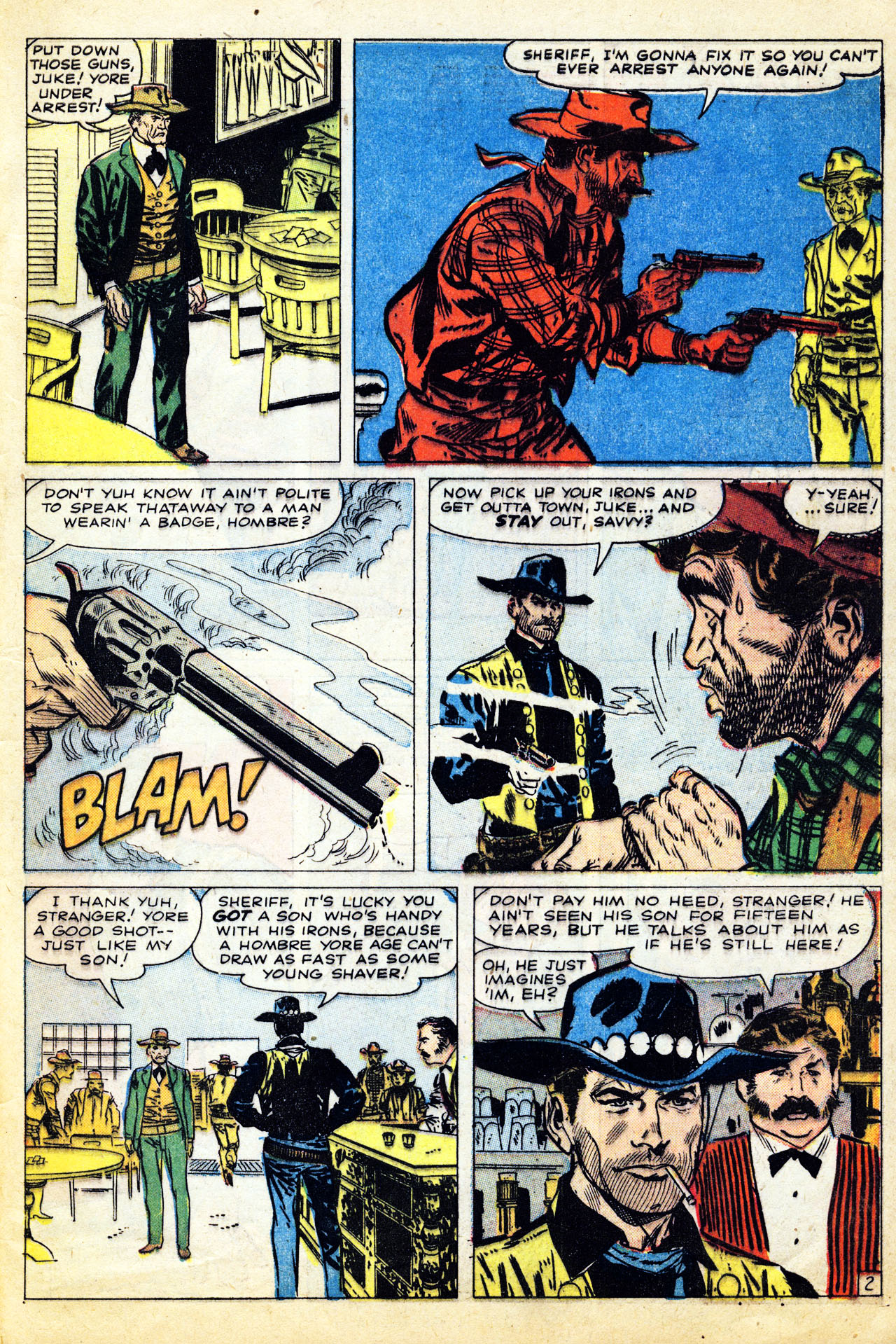 Read online Gunsmoke Western comic -  Issue #70 - 29