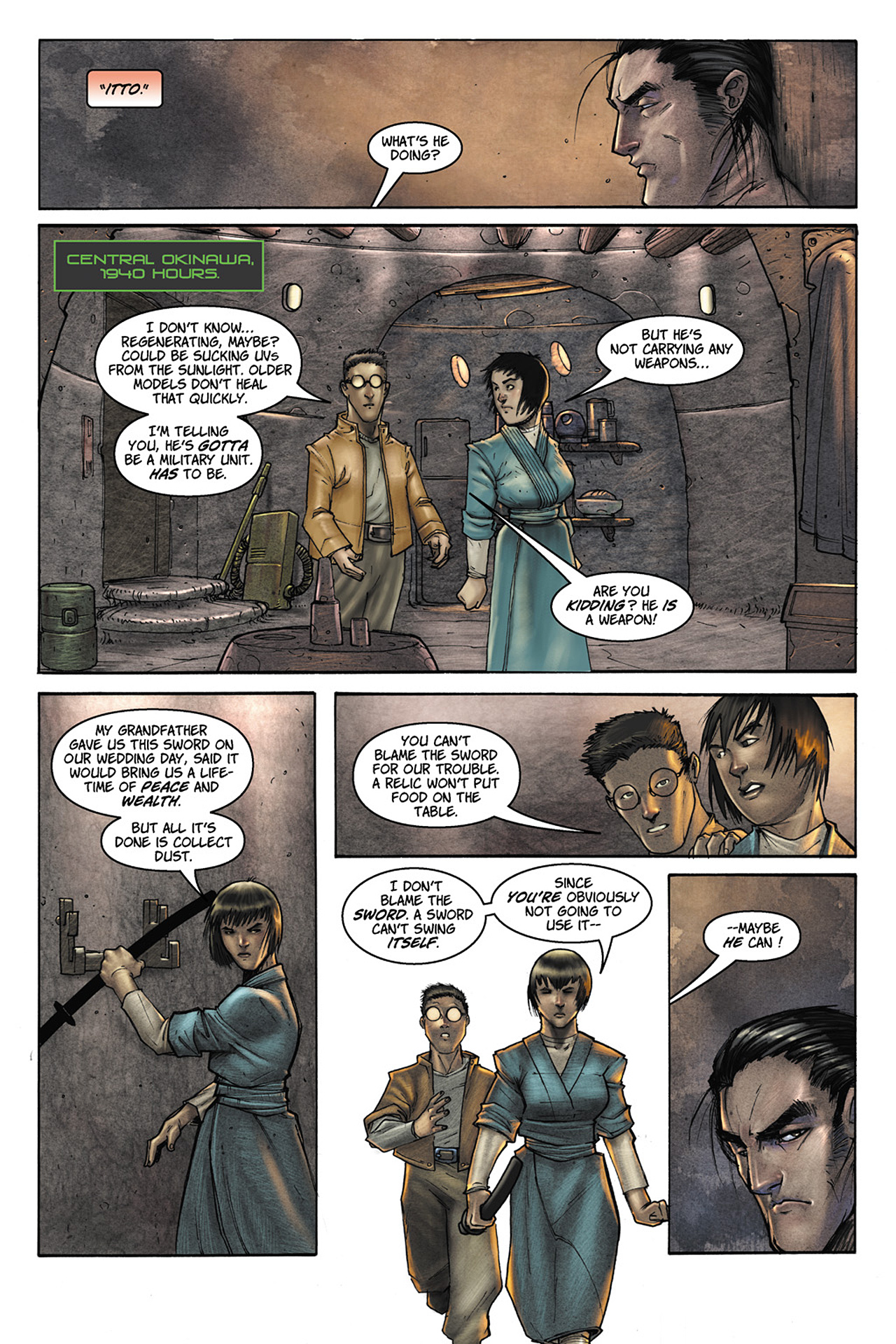 Read online Lone Wolf 2100 comic -  Issue # TPB 1 - 60