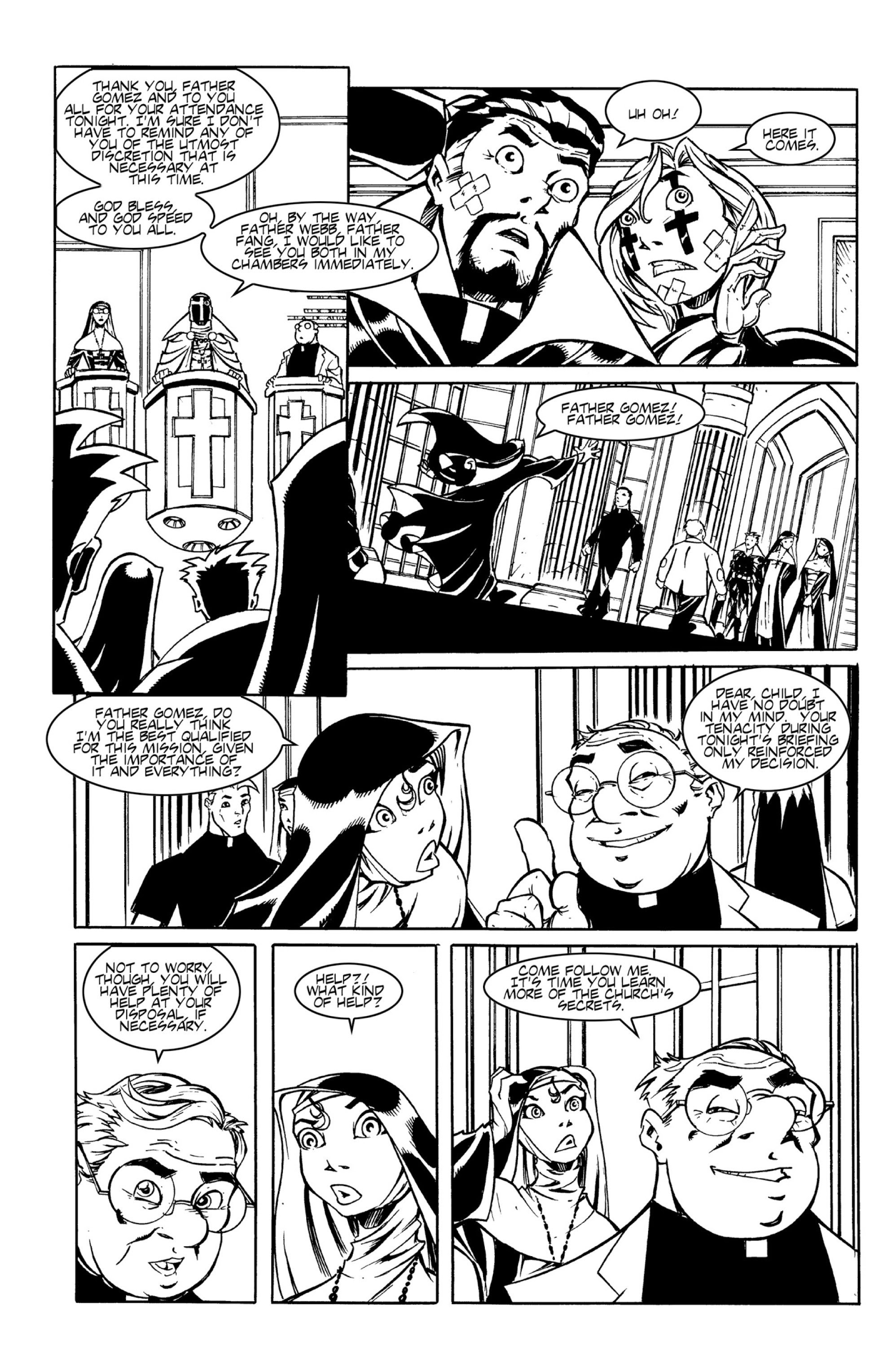 Read online Warrior Nun Areala: Armor of God comic -  Issue # TPB - 25
