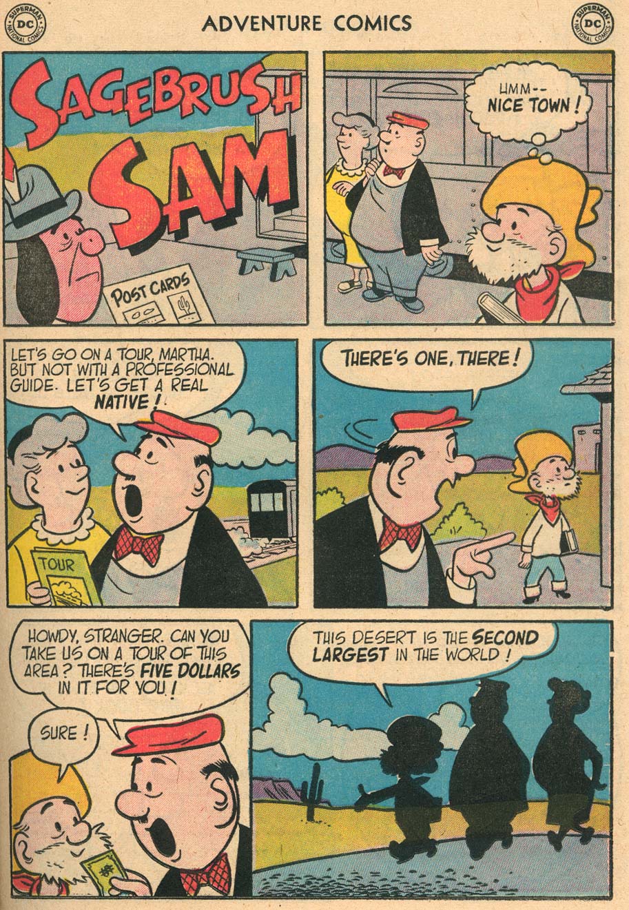 Read online Adventure Comics (1938) comic -  Issue #212 - 25