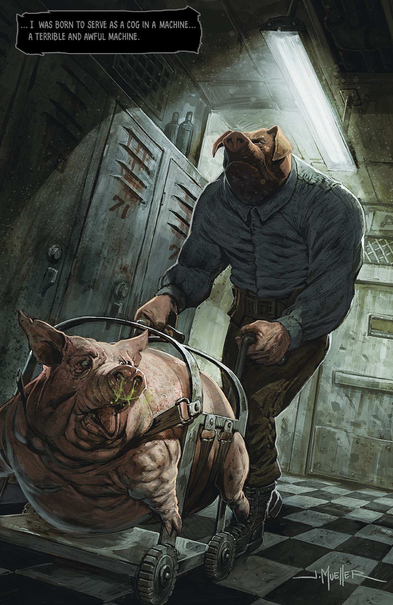 Read online Oink: Heaven's Butcher comic -  Issue # TPB - 31
