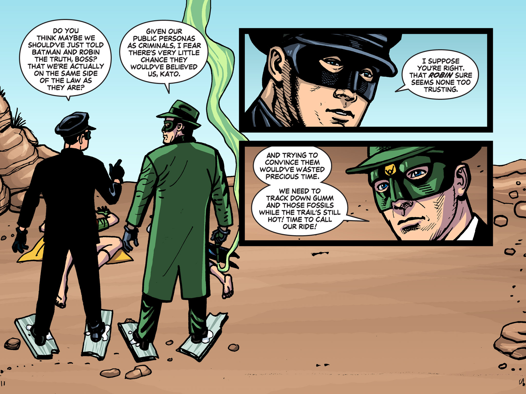 Read online Batman '66 Meets the Green Hornet [II] comic -  Issue #3 - 59