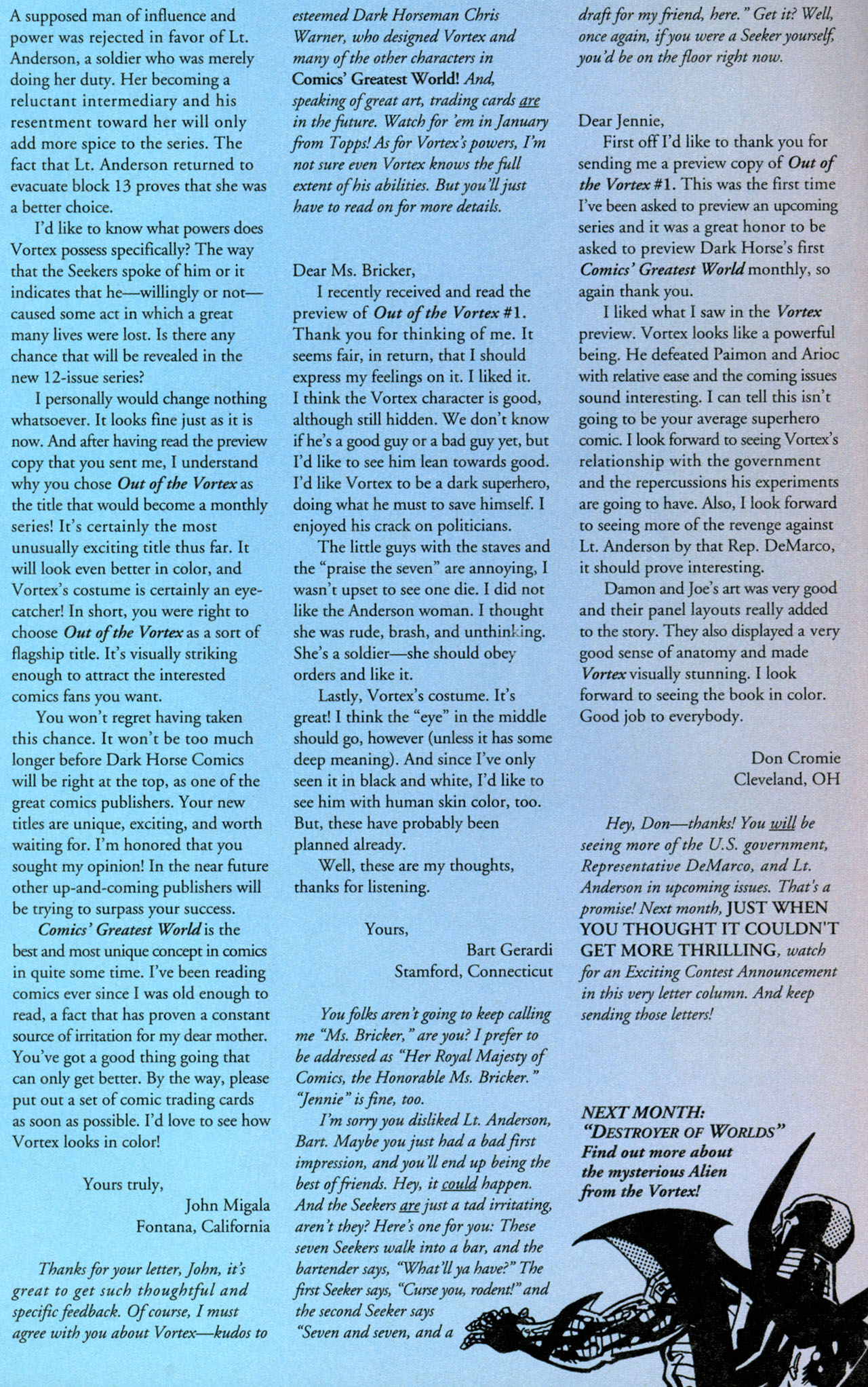 Read online Out of the Vortex comic -  Issue #1 - 27