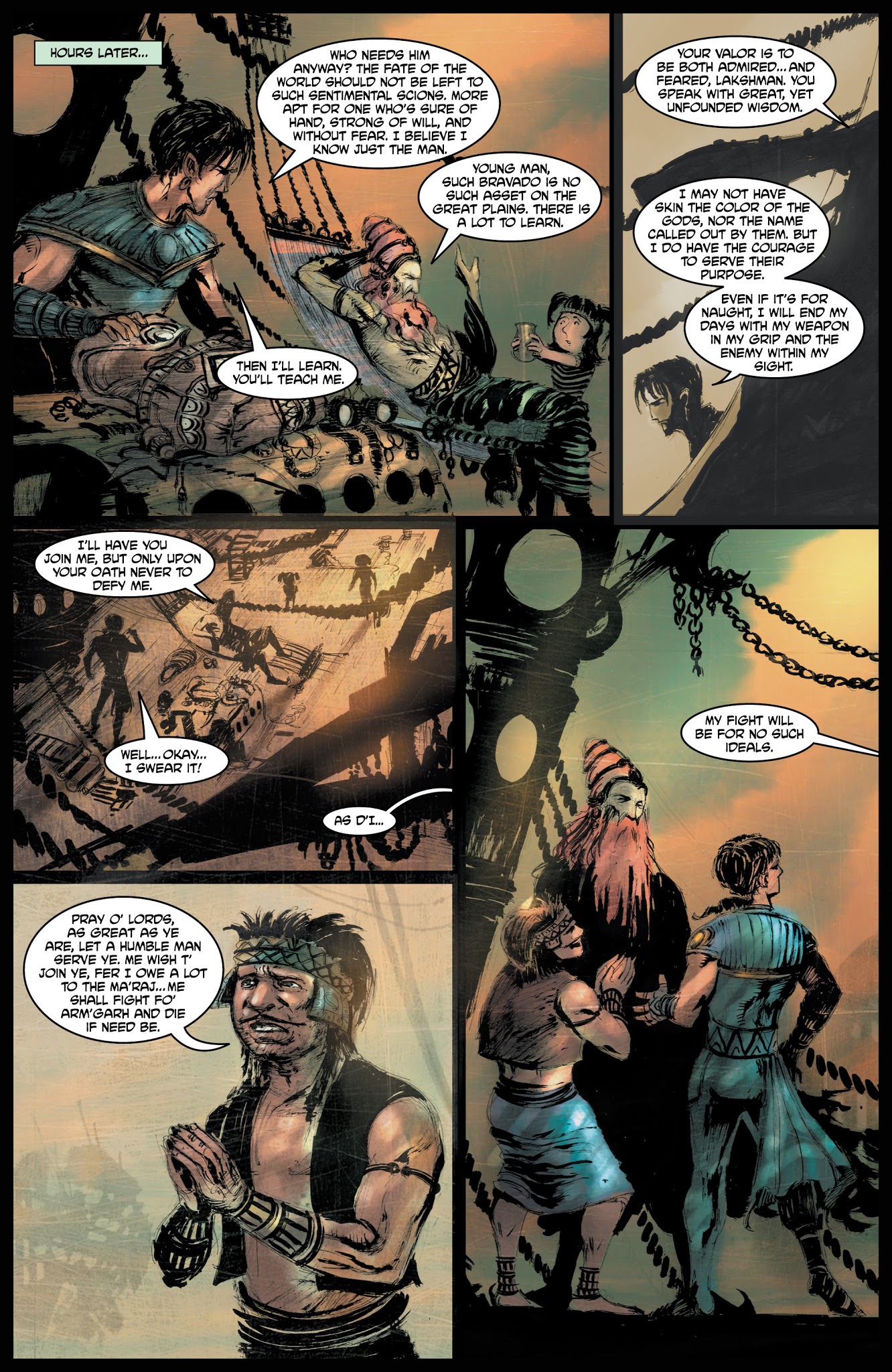 Read online Ramayan 3392 A.D. comic -  Issue #3 - 22