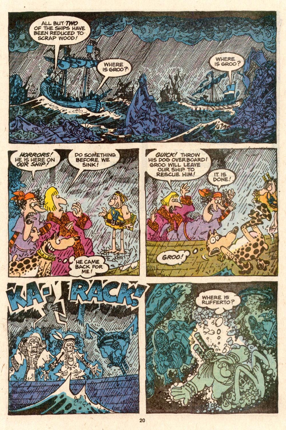 Read online Sergio Aragonés Groo the Wanderer comic -  Issue #54 - 21