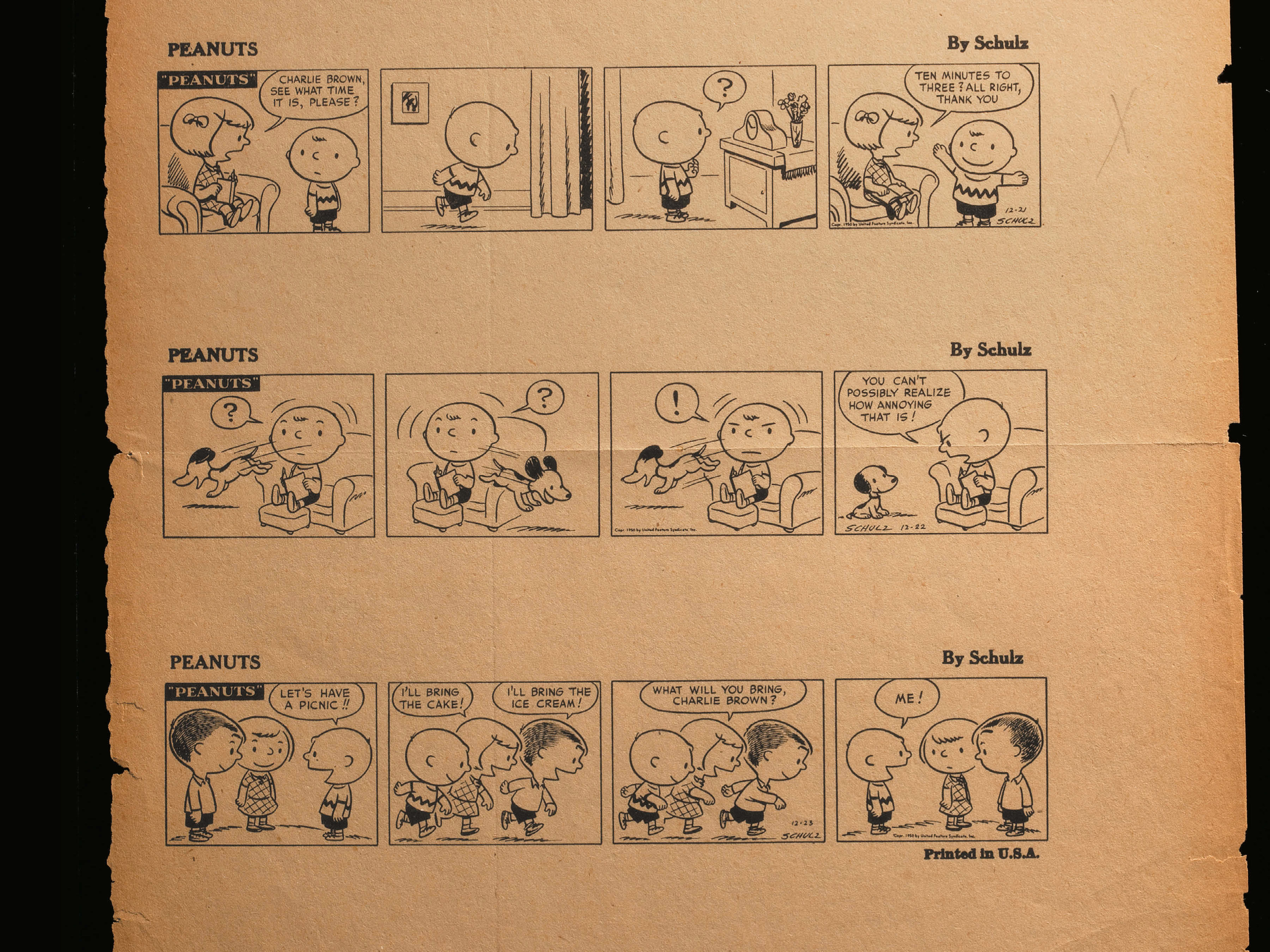 Read online Only What's Necessary: Charles M. Schulz and the Art of Peanuts comic -  Issue # TPB (Part 1) - 73