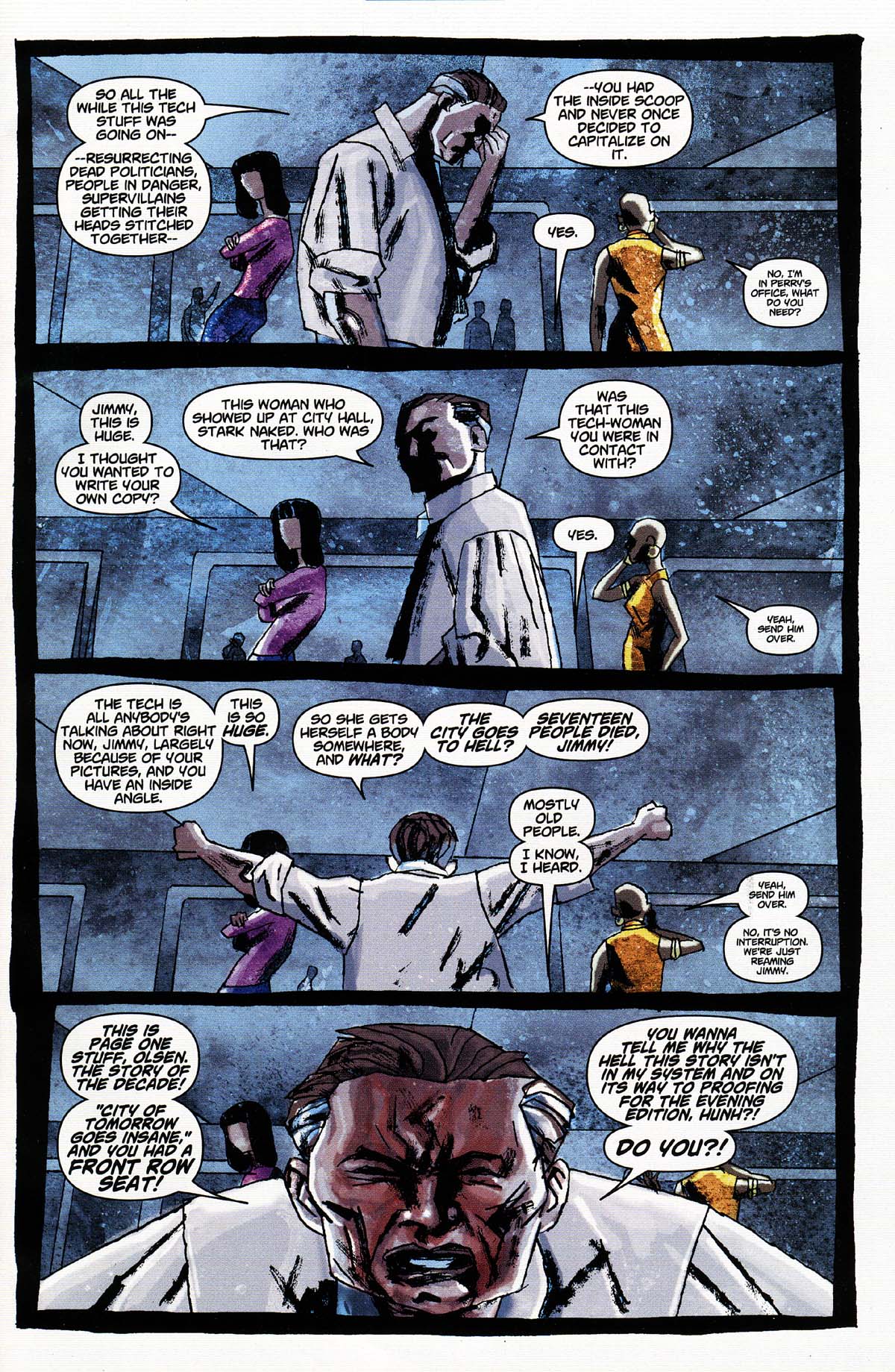Read online Superman: Metropolis comic -  Issue #7 - 2