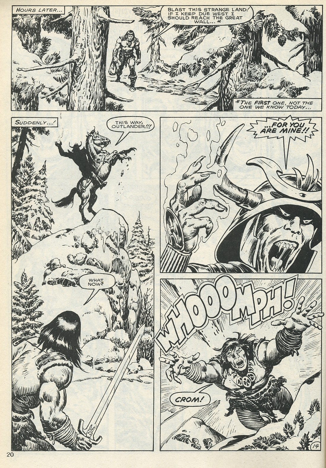 Read online The Savage Sword Of Conan comic -  Issue #132 - 20
