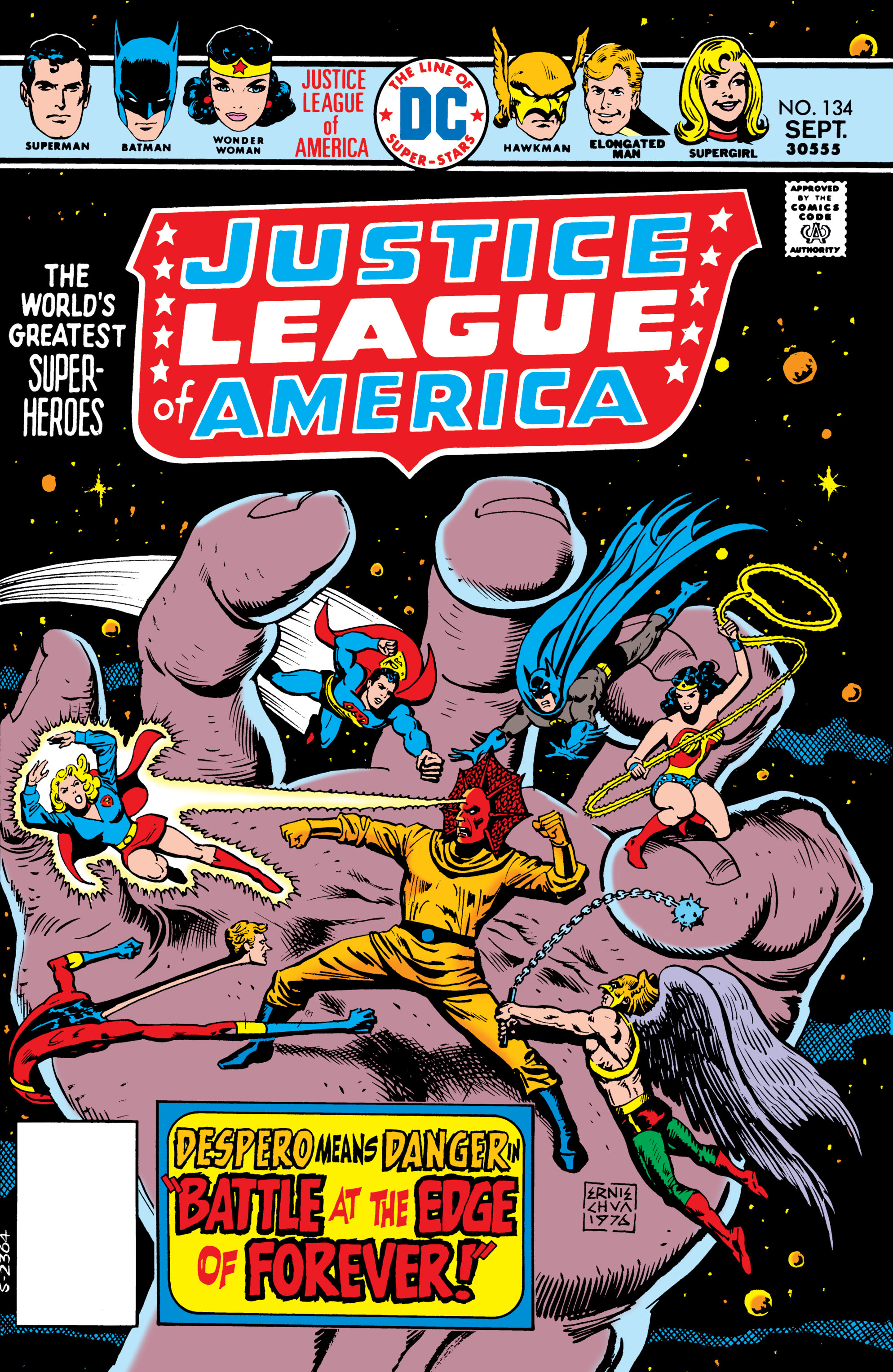 Read online Justice League of America (1960) comic -  Issue #134 - 1