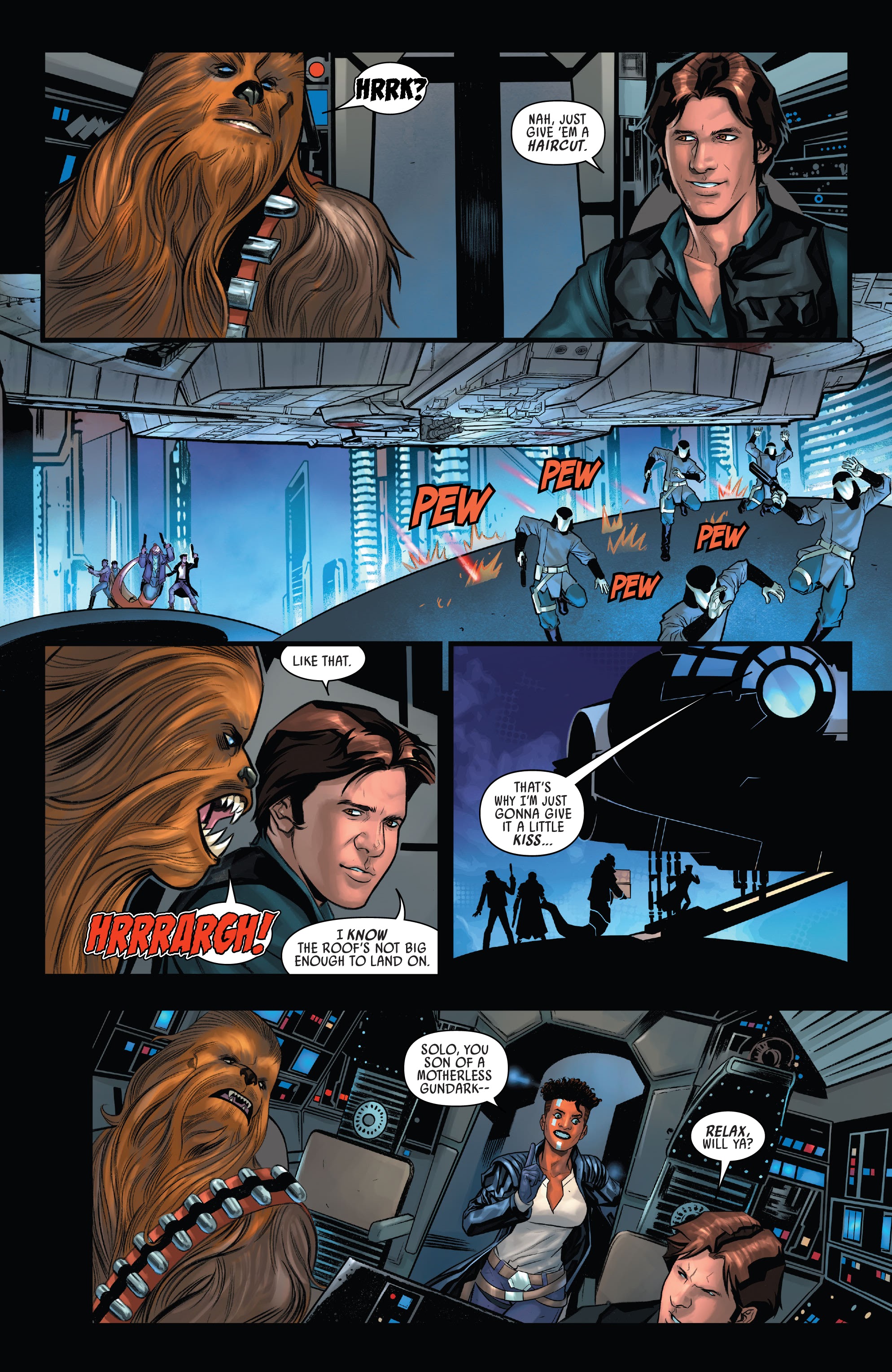 Read online Star Wars: Han Solo & Chewbacca comic -  Issue #1 - 7